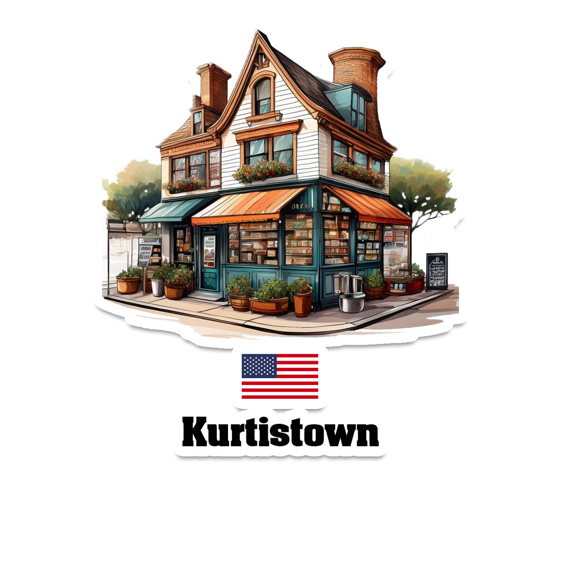 Kurtistown Fridge Magnet