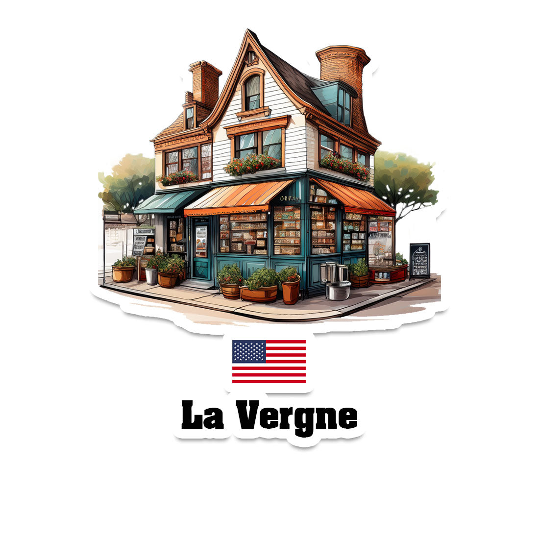 La Vergne Sticker