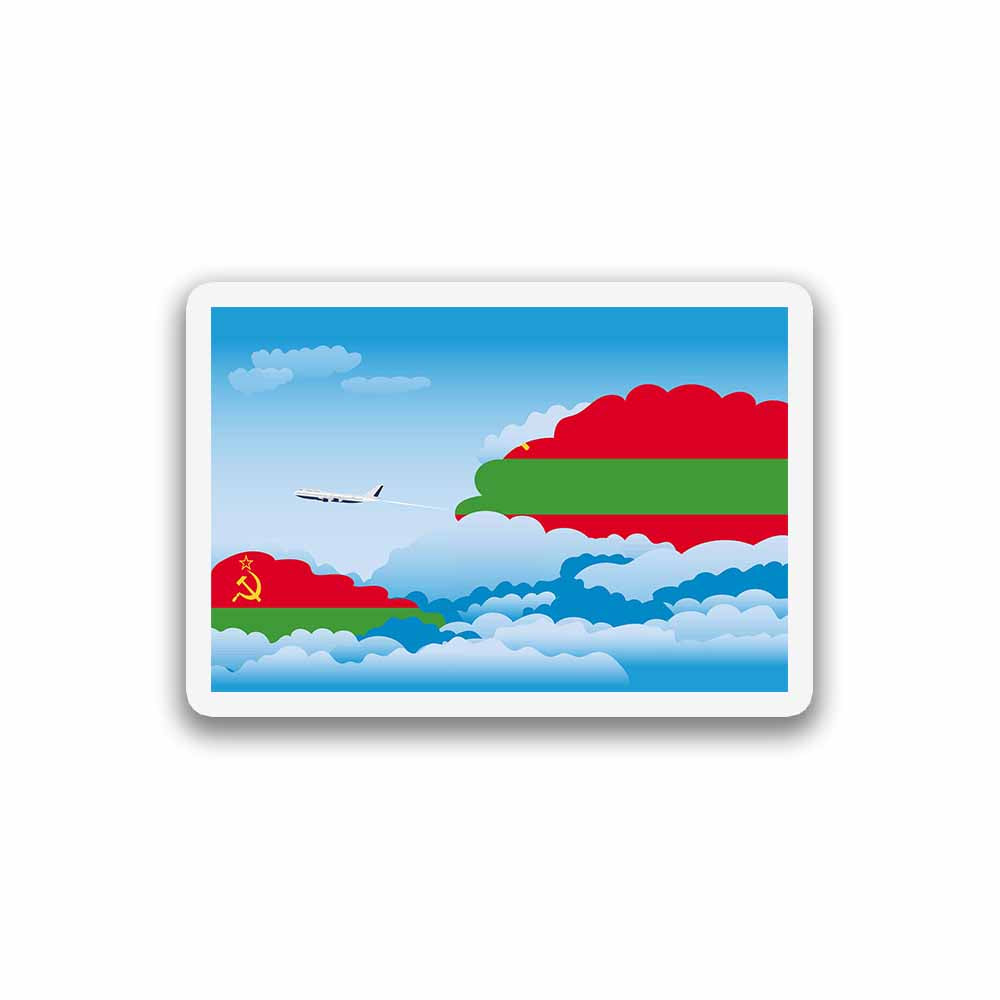Transnistria Day Clouds Fridge Magnet