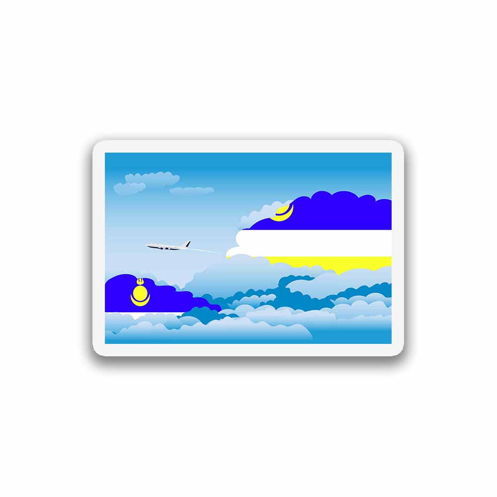 Buryatia Day Clouds Fridge Magnet