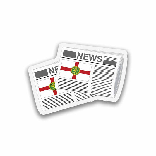 Alderney Newspapers Fridge Magnet
