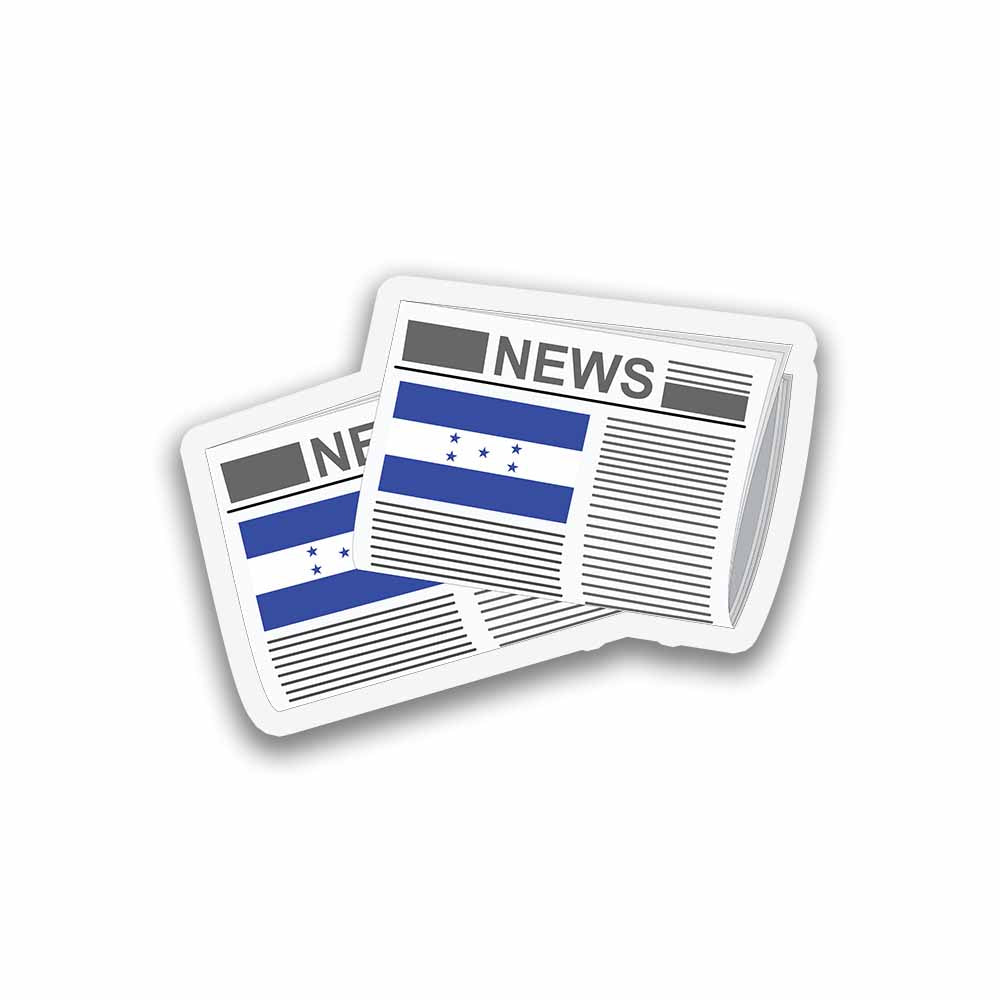 Honduras Newspapers Fridge Magnet