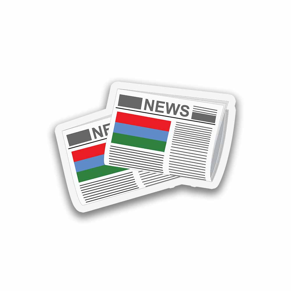 Karelia Newspapers Fridge Magnet