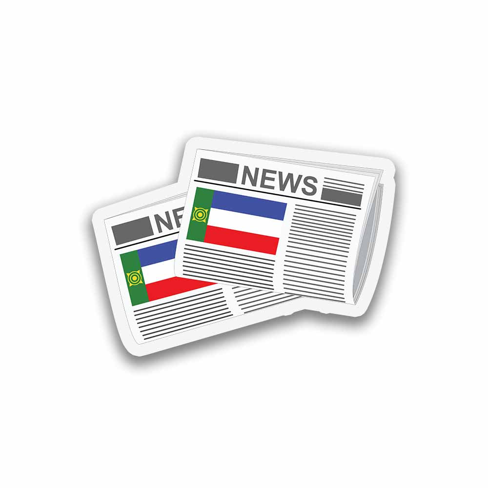 Khakassia Newspapers Fridge Magnet