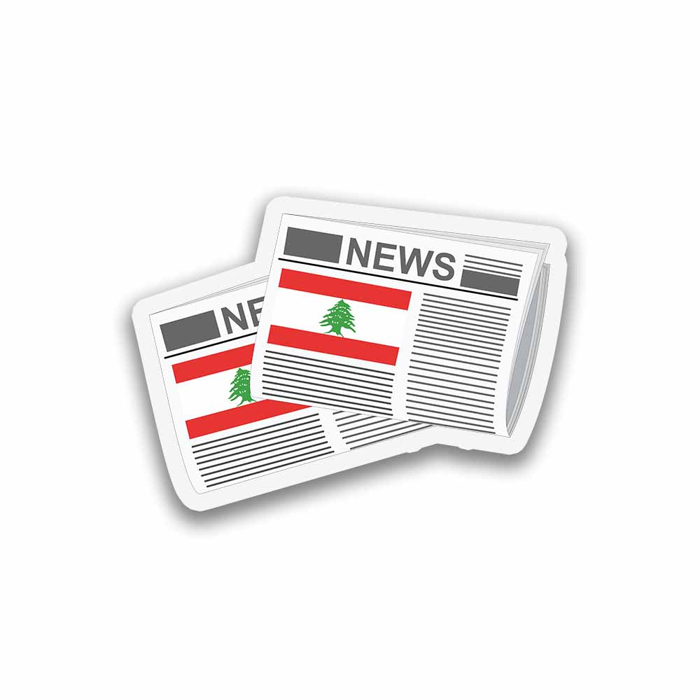 Lebanon Newspapers Sticker