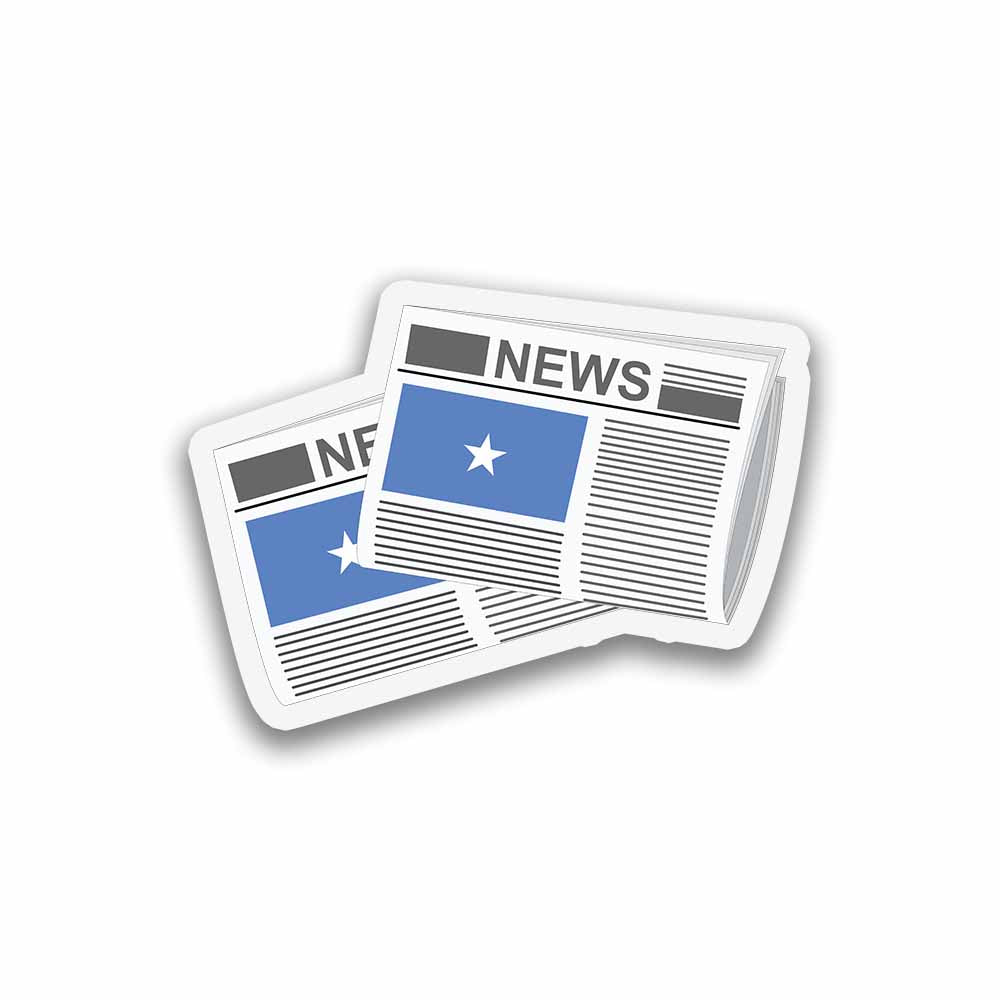 Somalia Newspapers Fridge Magnet