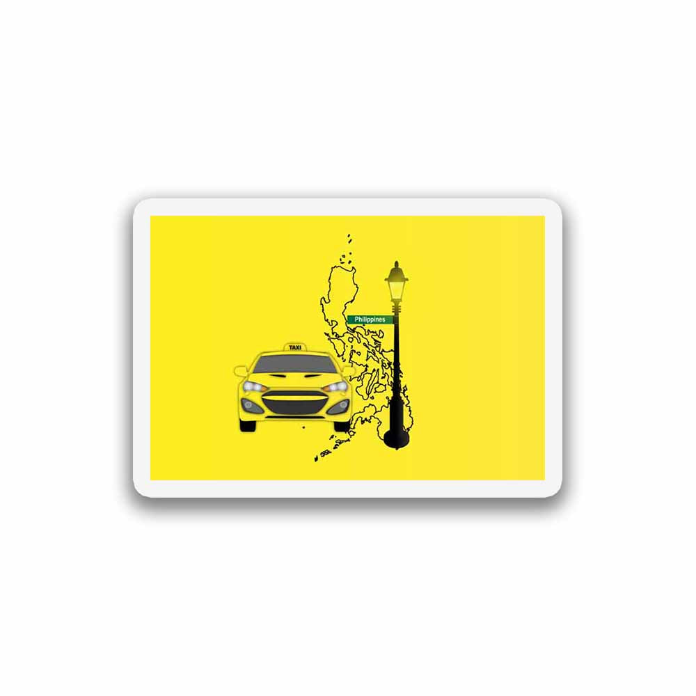 Philippines Taxi Fridge Magnet
