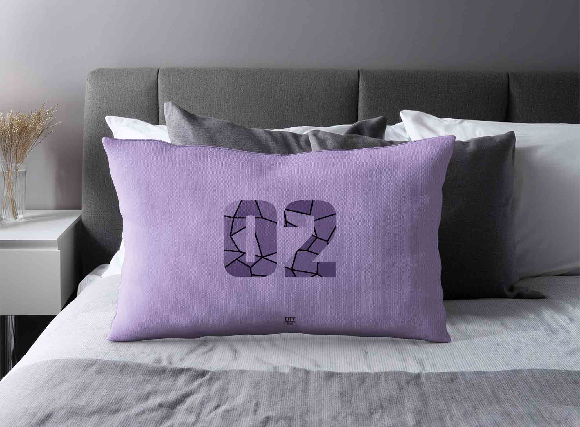 Print Deliver Plus 02 Number Square & Rectangle Pillow Cases image 2
