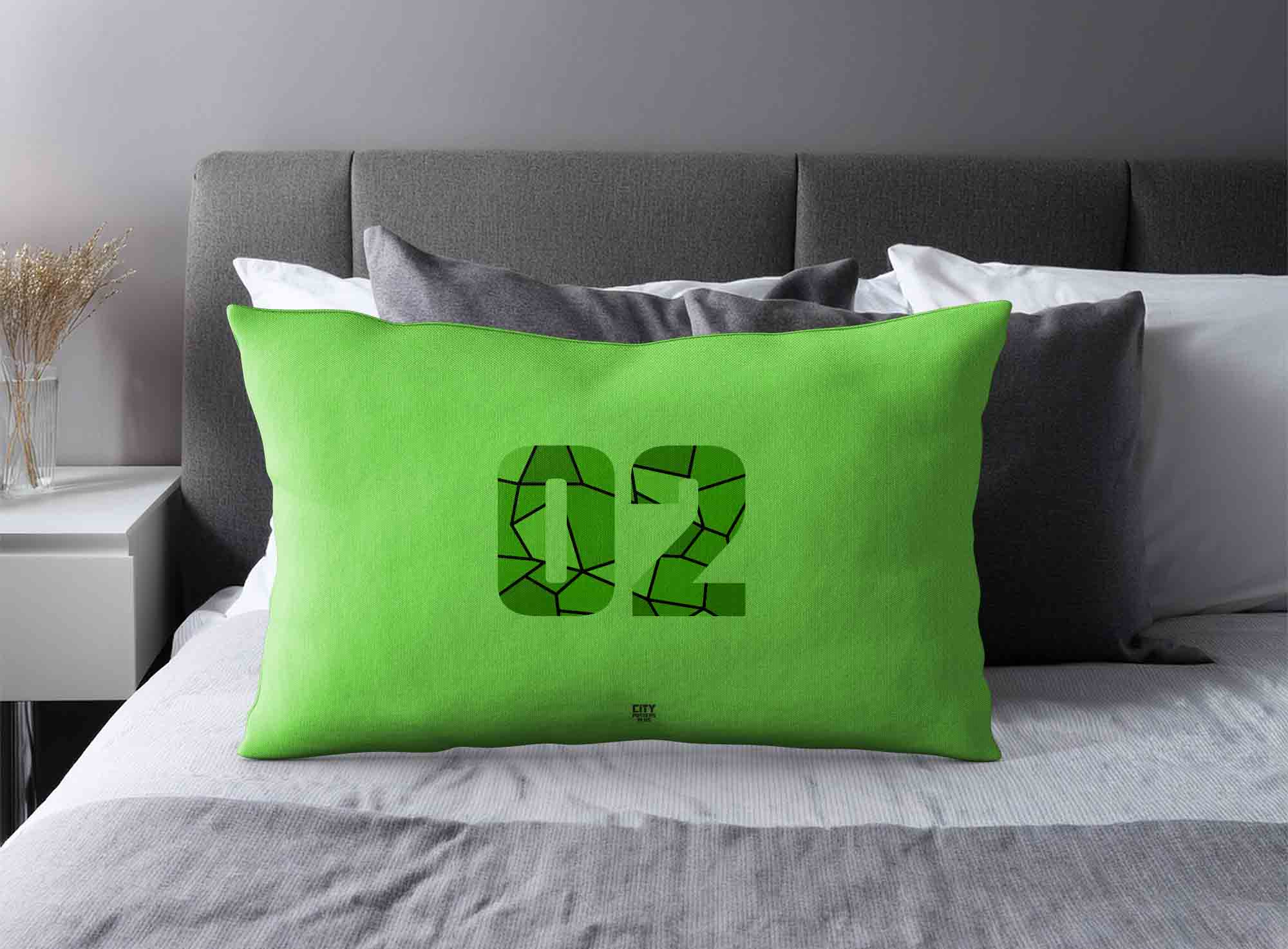 Print Deliver Plus 02 Number Square & Rectangle Pillow Cases image 2