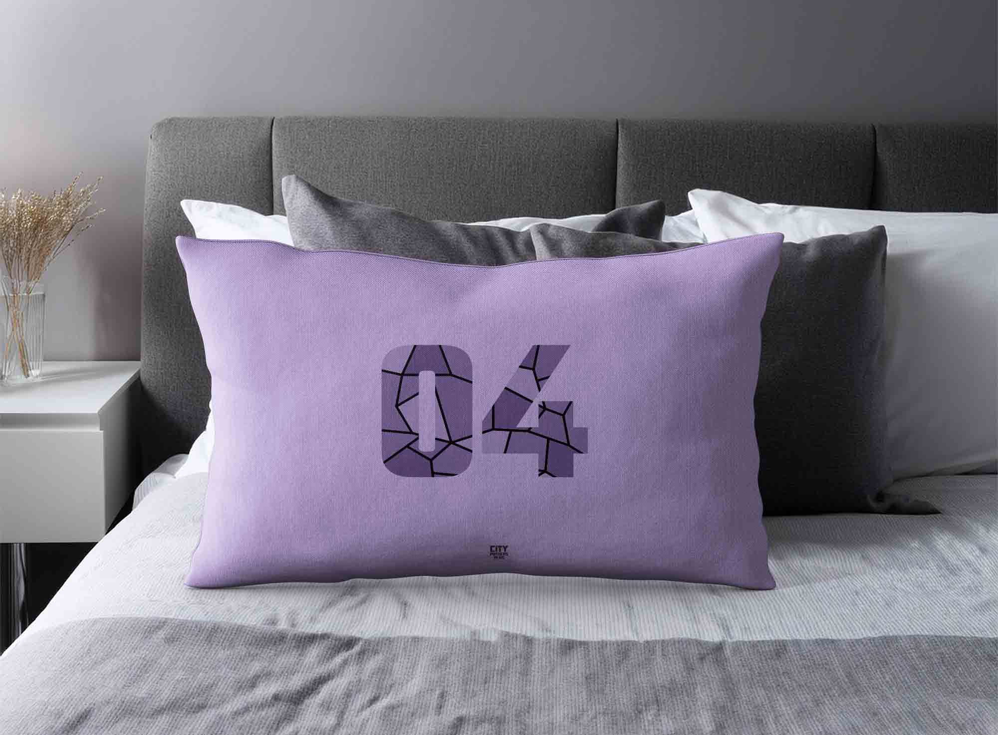 Print Deliver Plus 04 Number Square & Rectangle Pillow Cases image 2
