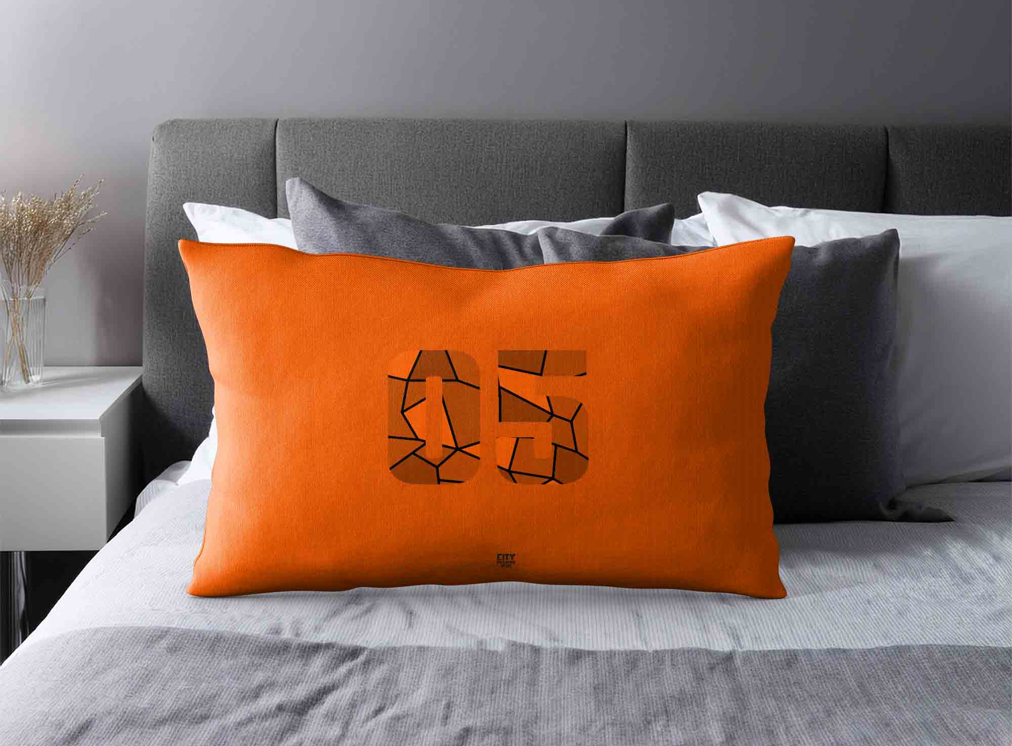 Print Deliver Plus 05 Number Square & Rectangle Pillow Cases image 2