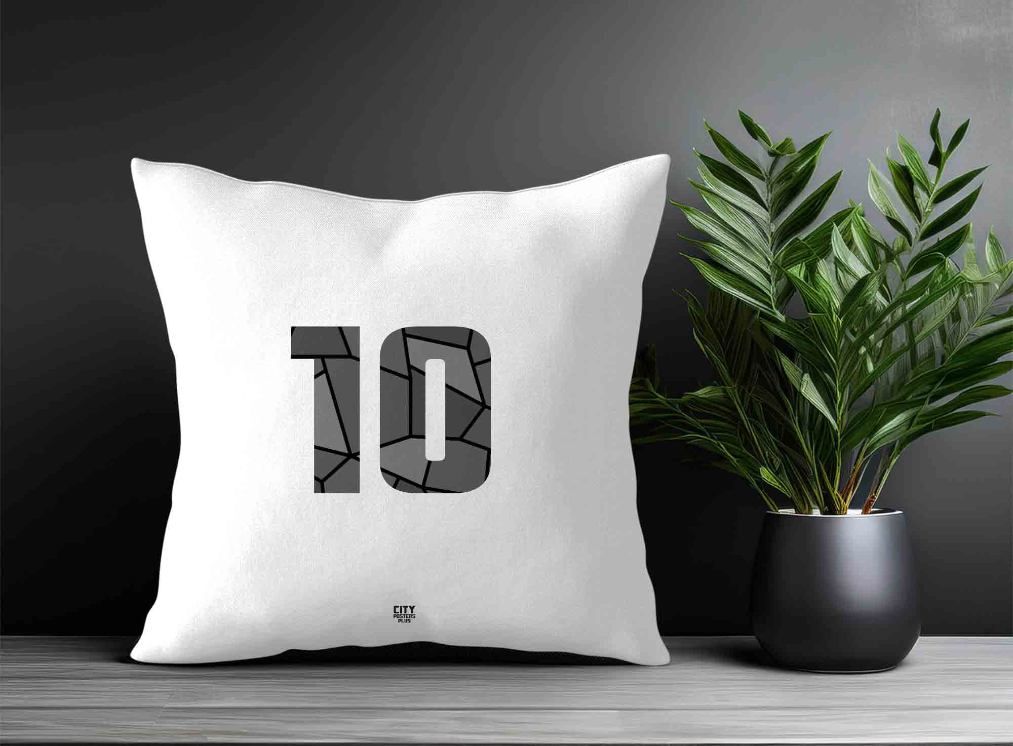 Print Deliver Plus 10 Number Square & Rectangle Pillow Cases