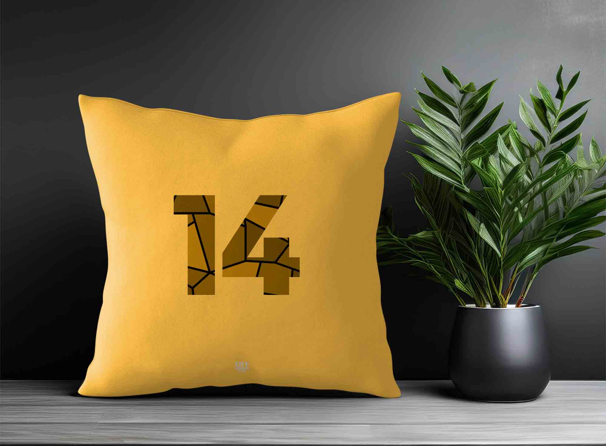 Print Deliver Plus 14 Number Square & Rectangle Pillow Cases