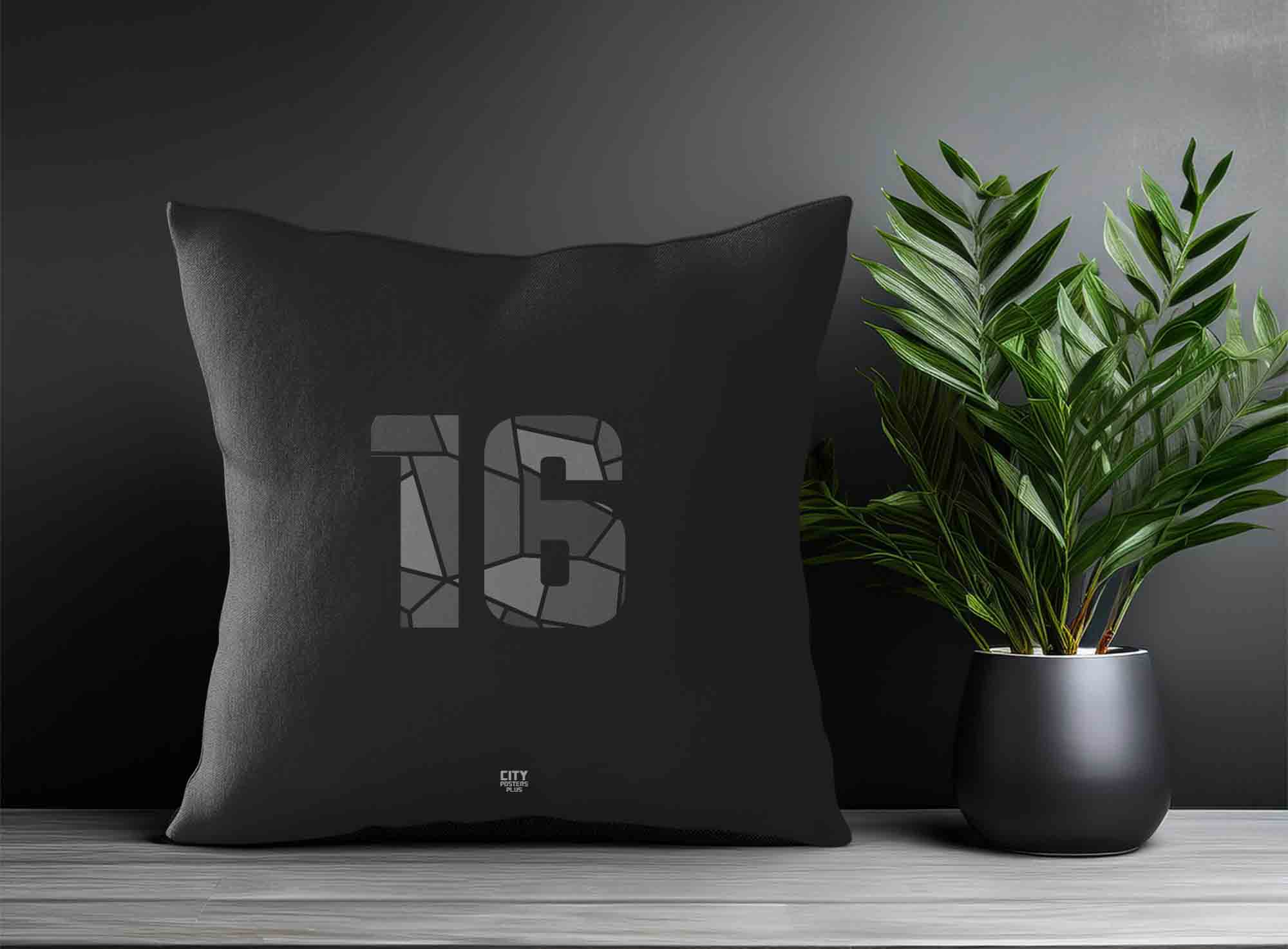 Print Deliver Plus 16 Number Square & Rectangle Pillow Cases