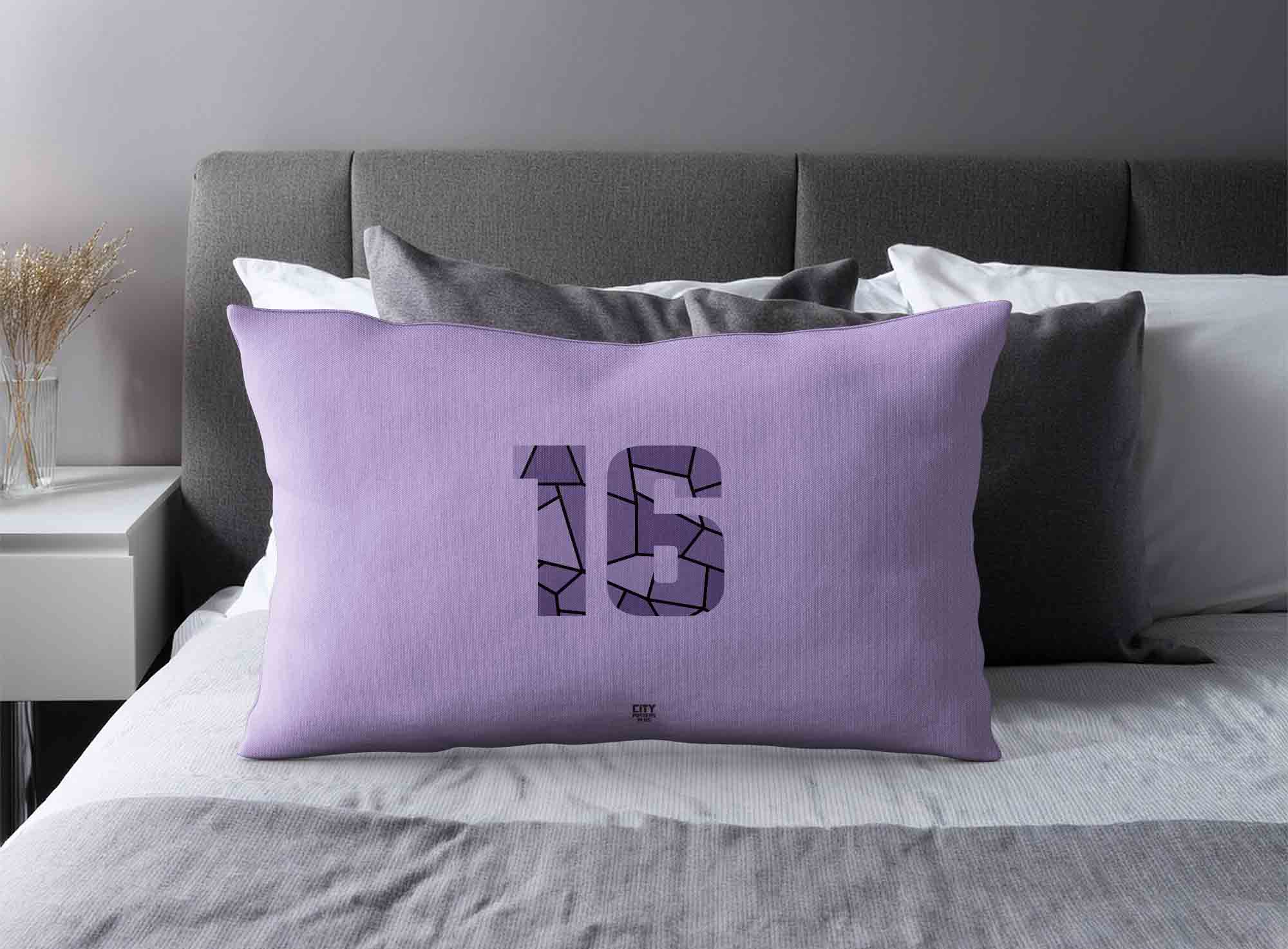 Print Deliver Plus 16 Number Square & Rectangle Pillow Cases image 2