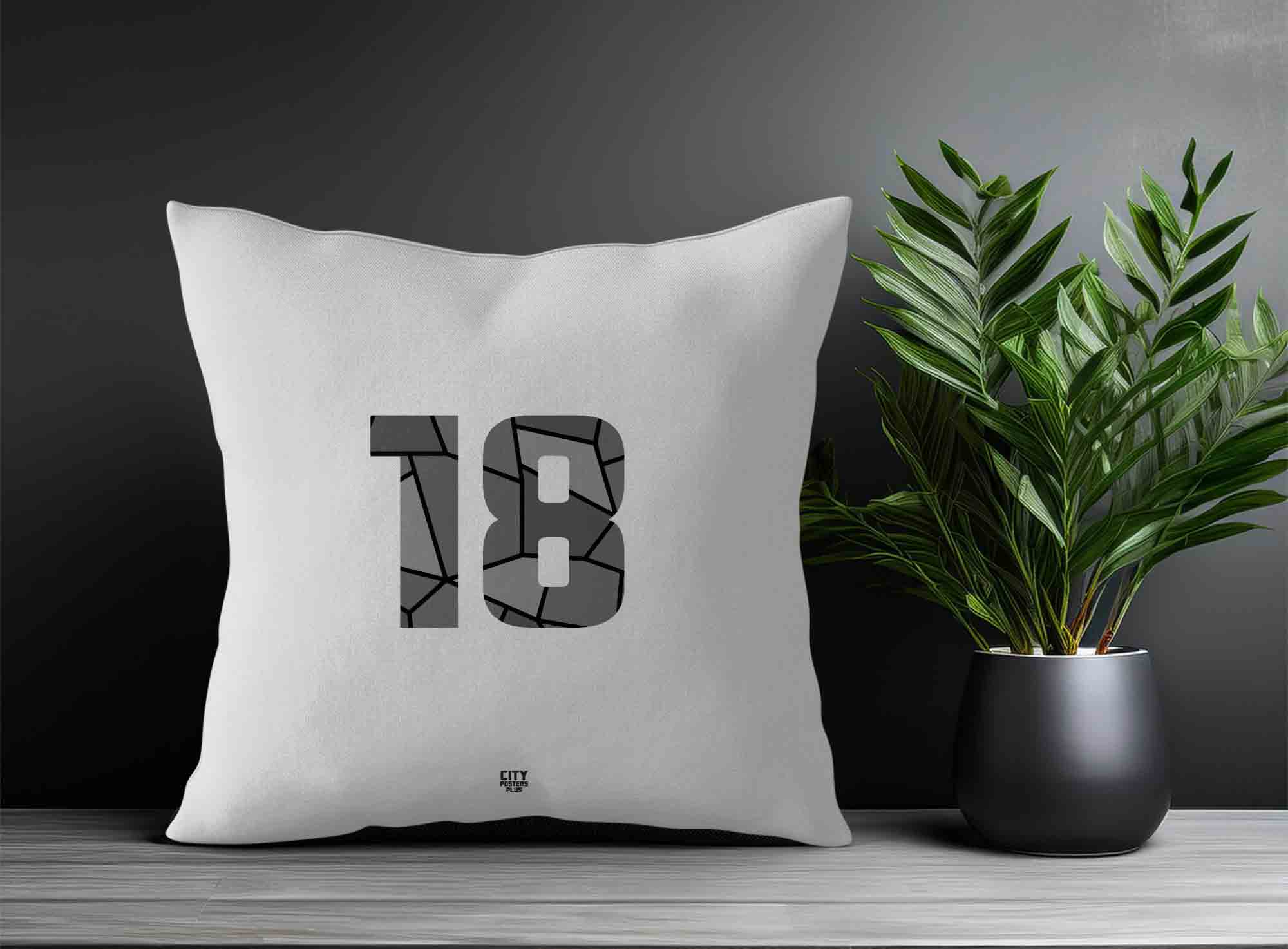 Print Deliver Plus 18 Number Square & Rectangle Pillow Cases