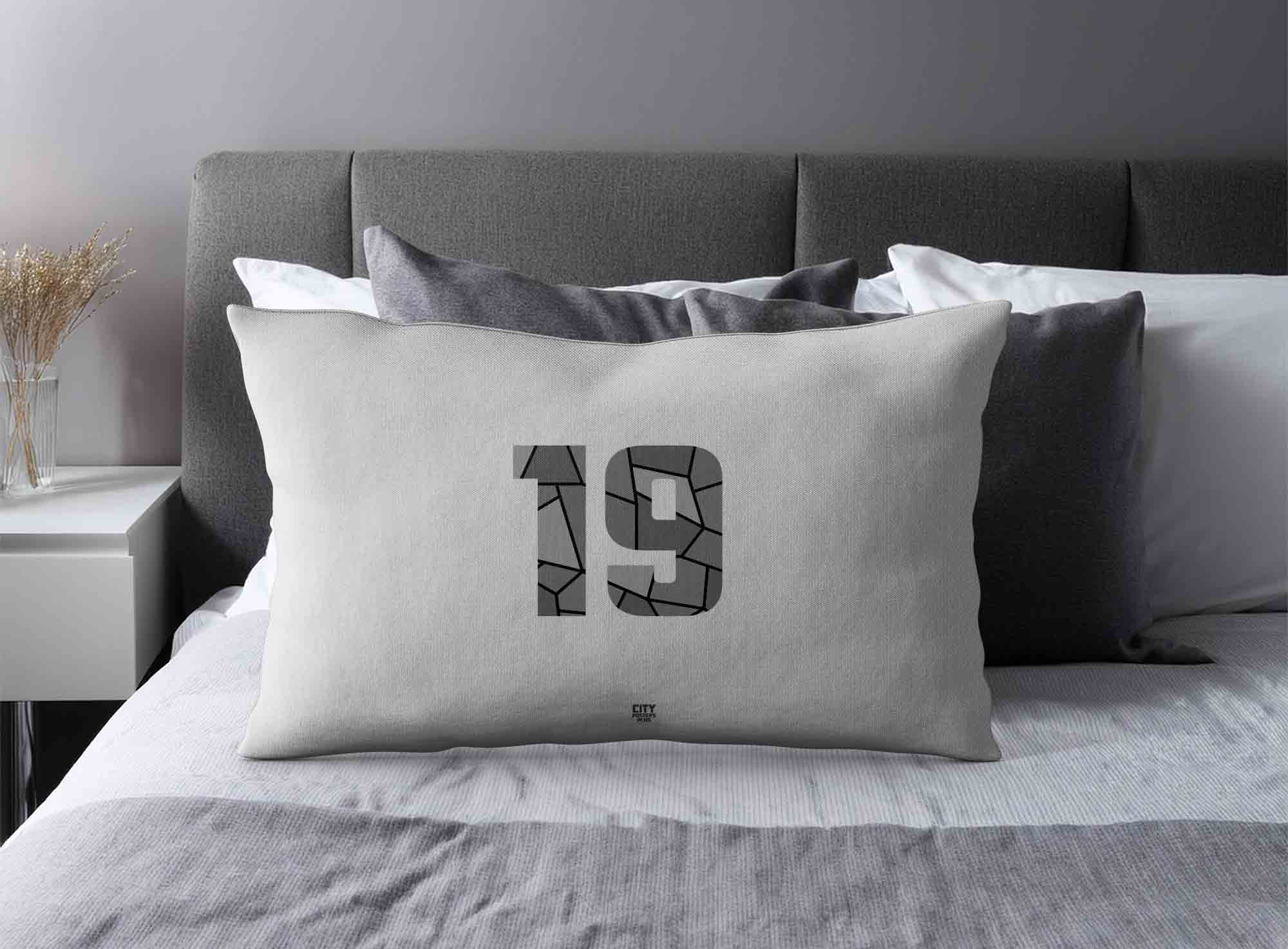 Print Deliver Plus 19 Number Square & Rectangle Pillow Cases image 2