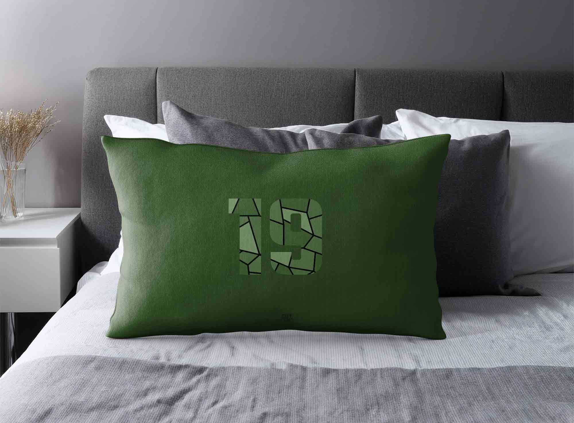 Print Deliver Plus 19 Number Square & Rectangle Pillow Cases image 2