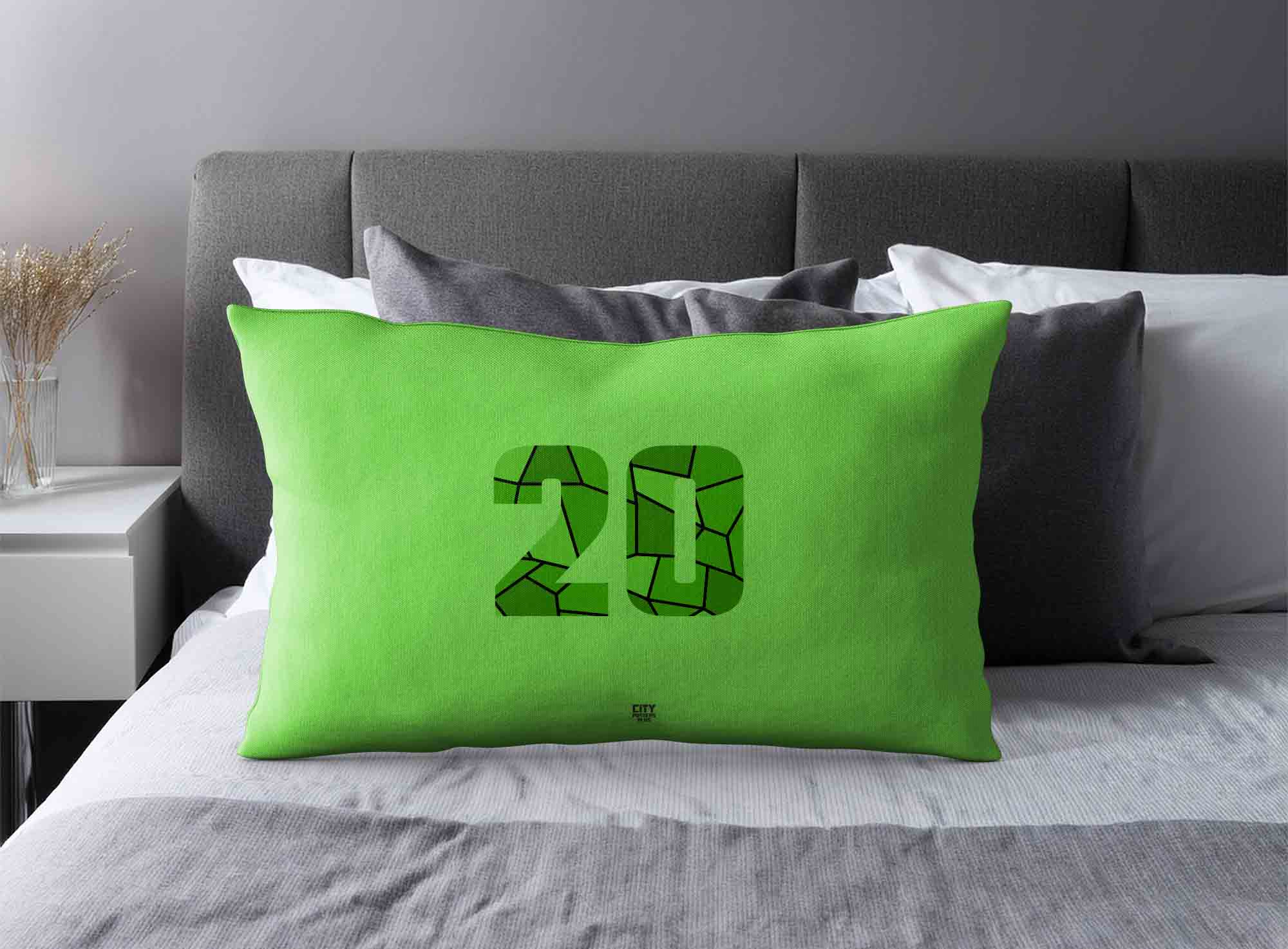 Print Deliver Plus 20 Number Square & Rectangle Pillow Cases image 2