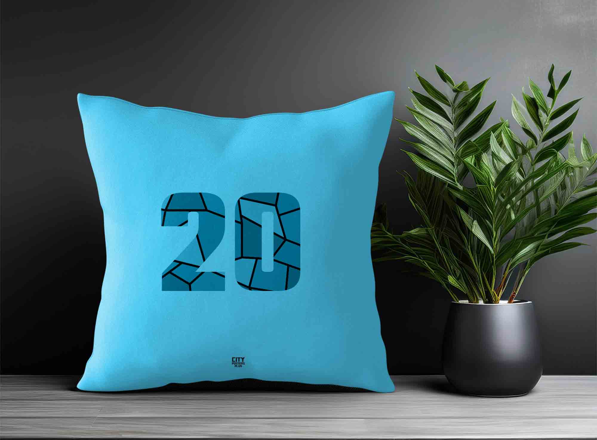 Print Deliver Plus 20 Number Square & Rectangle Pillow Cases