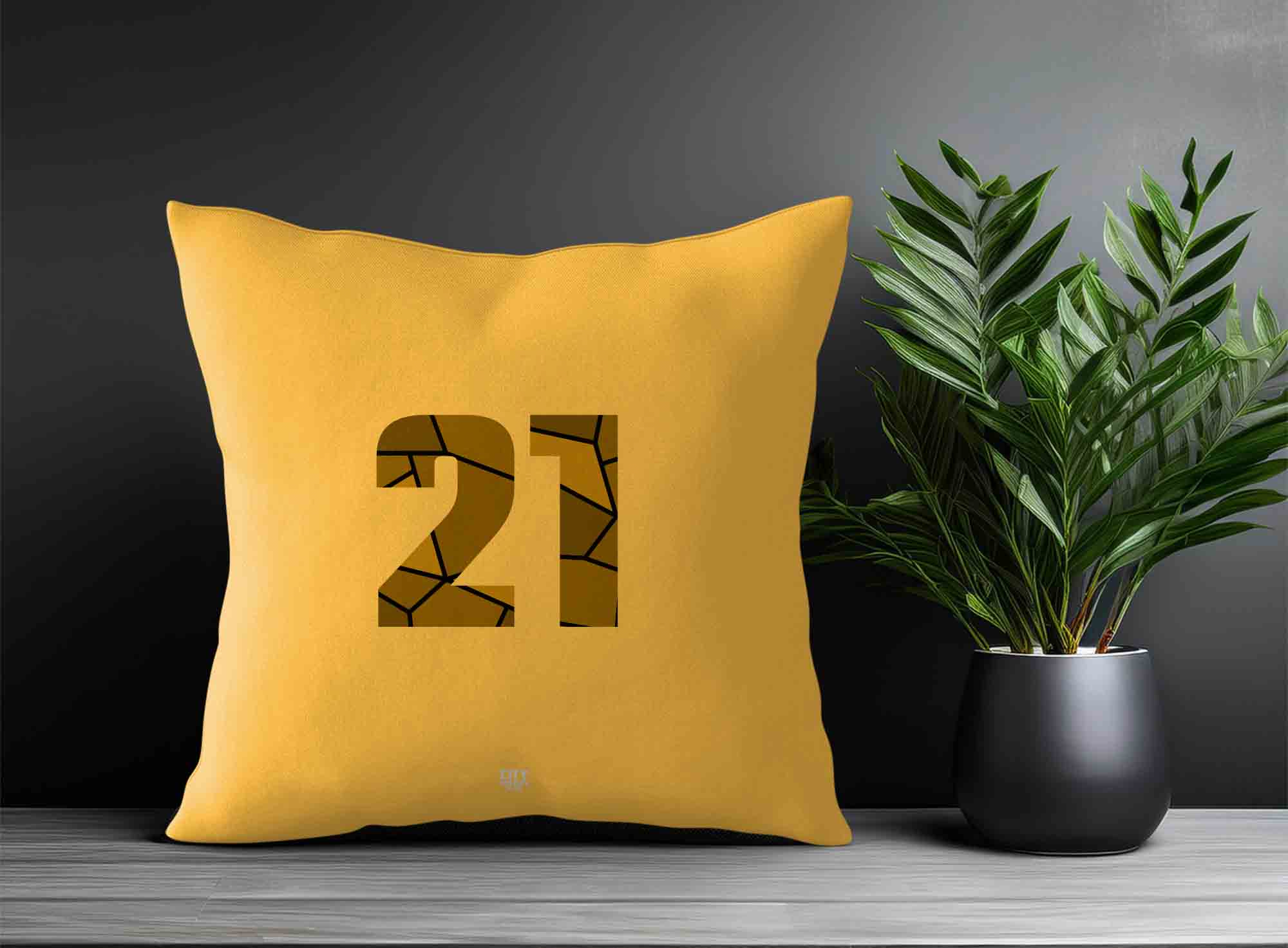 Print Deliver Plus 21 Number Square & Rectangle Pillow Cases