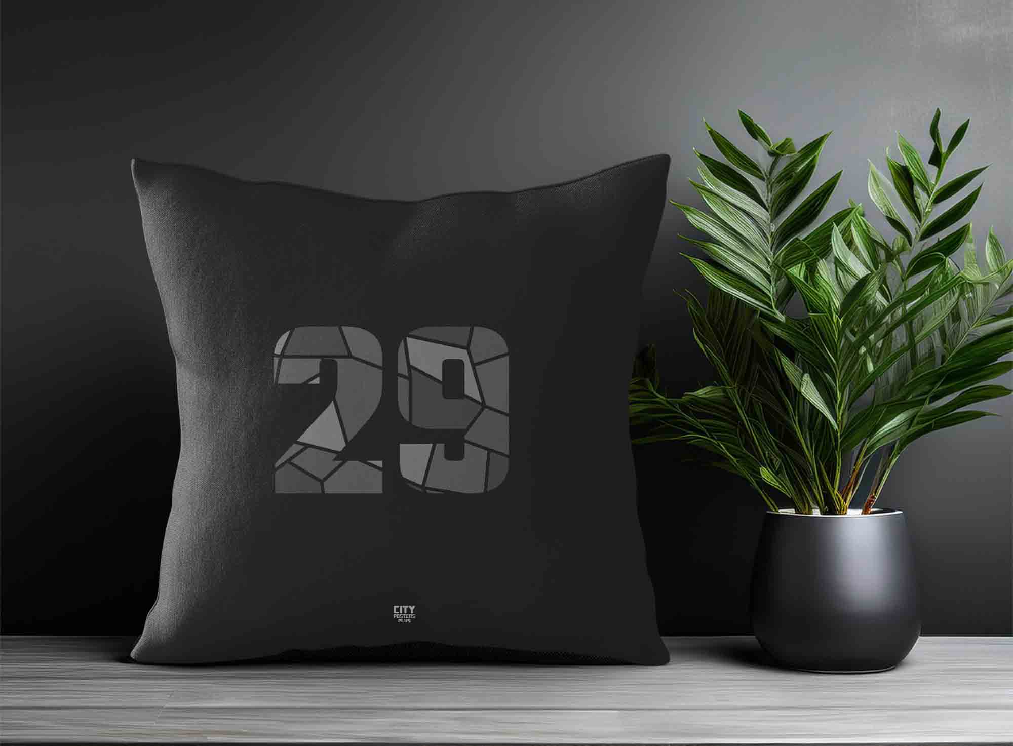 Print Deliver Plus 29 Number Square & Rectangle Pillow Cases