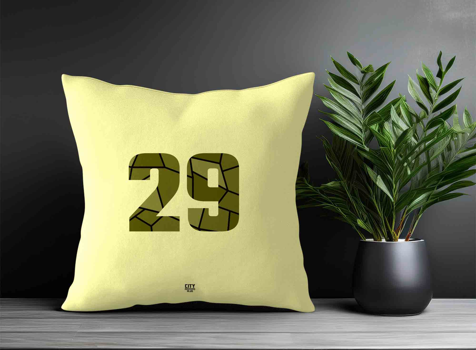 Print Deliver Plus 29 Number Square & Rectangle Pillow Cases