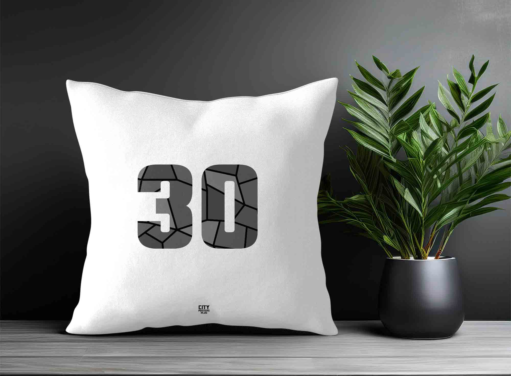 Print Deliver Plus 30 Number Square & Rectangle Pillow Cases