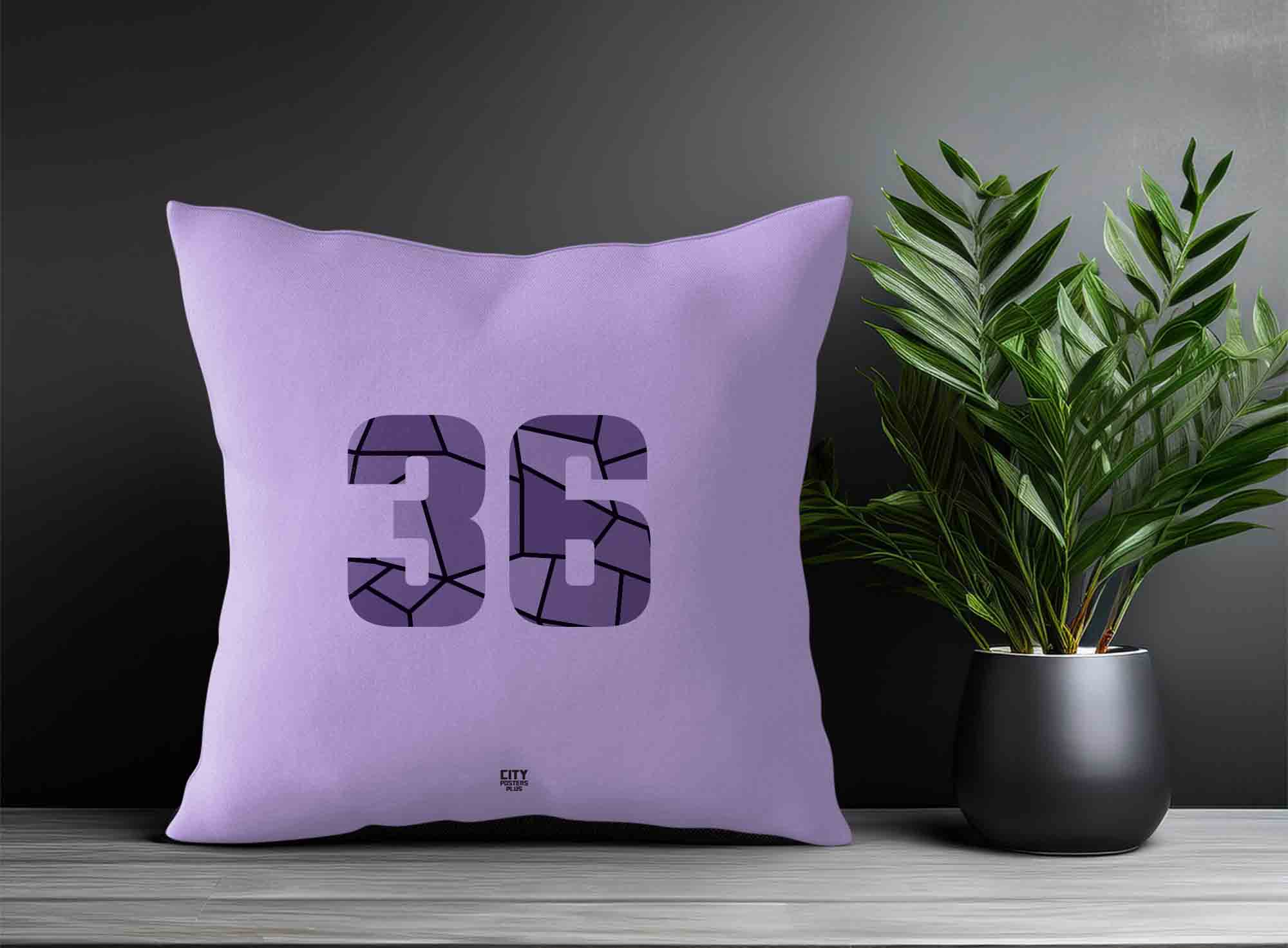 Print Deliver Plus 36 Number Square & Rectangle Pillow Cases