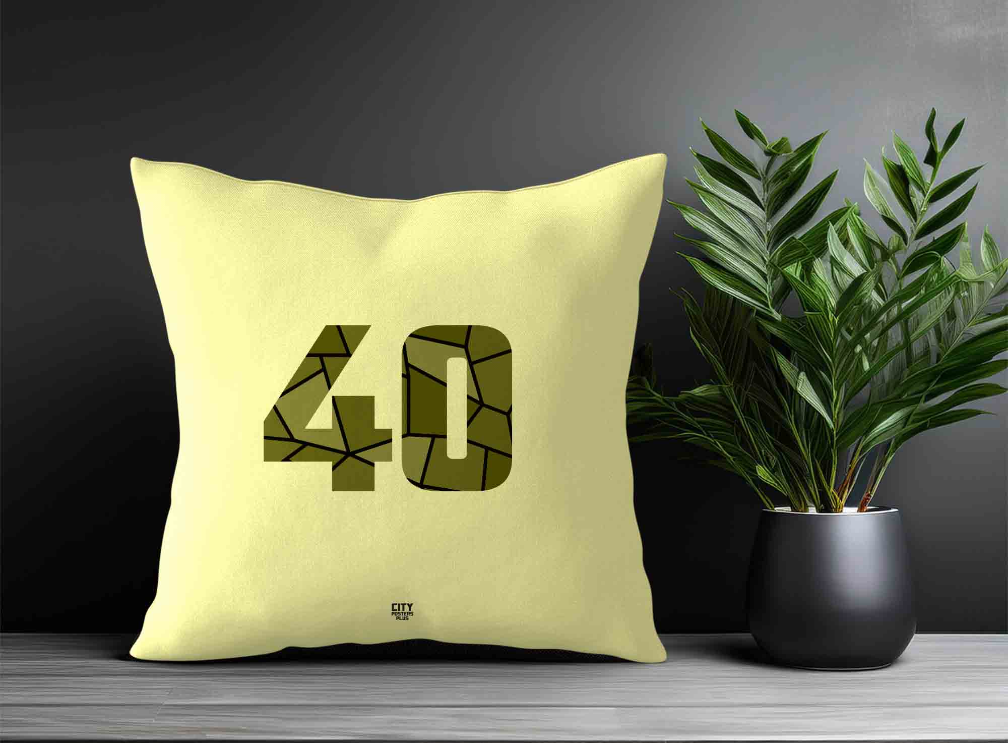 Print Deliver Plus 40 Number Square & Rectangle Pillow Cases