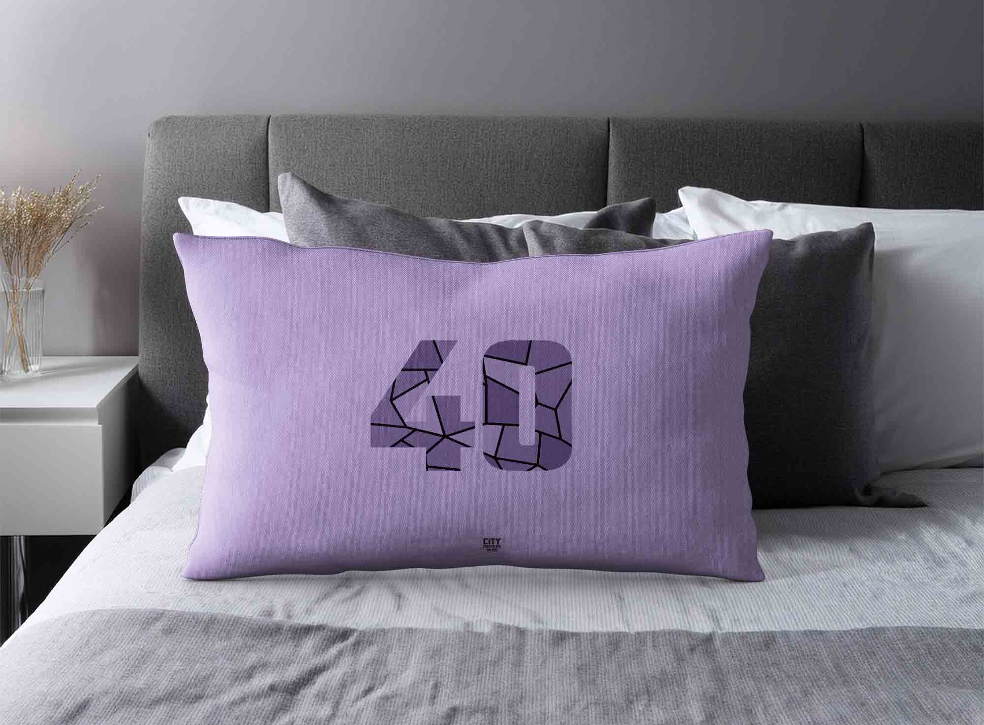 Print Deliver Plus 40 Number Square & Rectangle Pillow Cases image 2