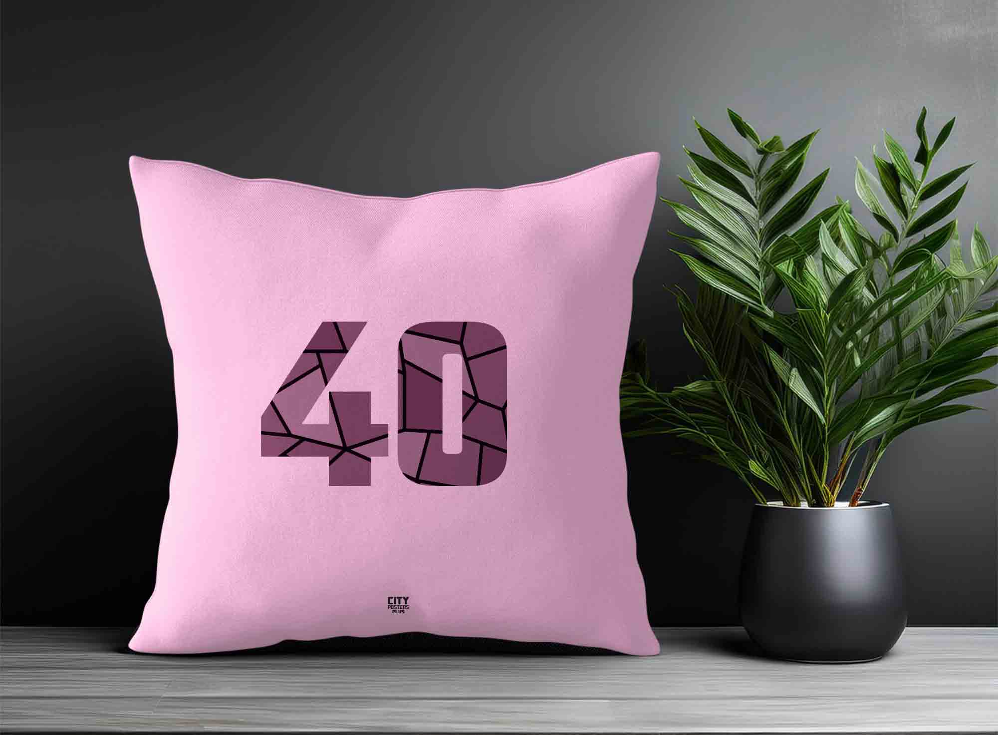 Print Deliver Plus 40 Number Square & Rectangle Pillow Cases