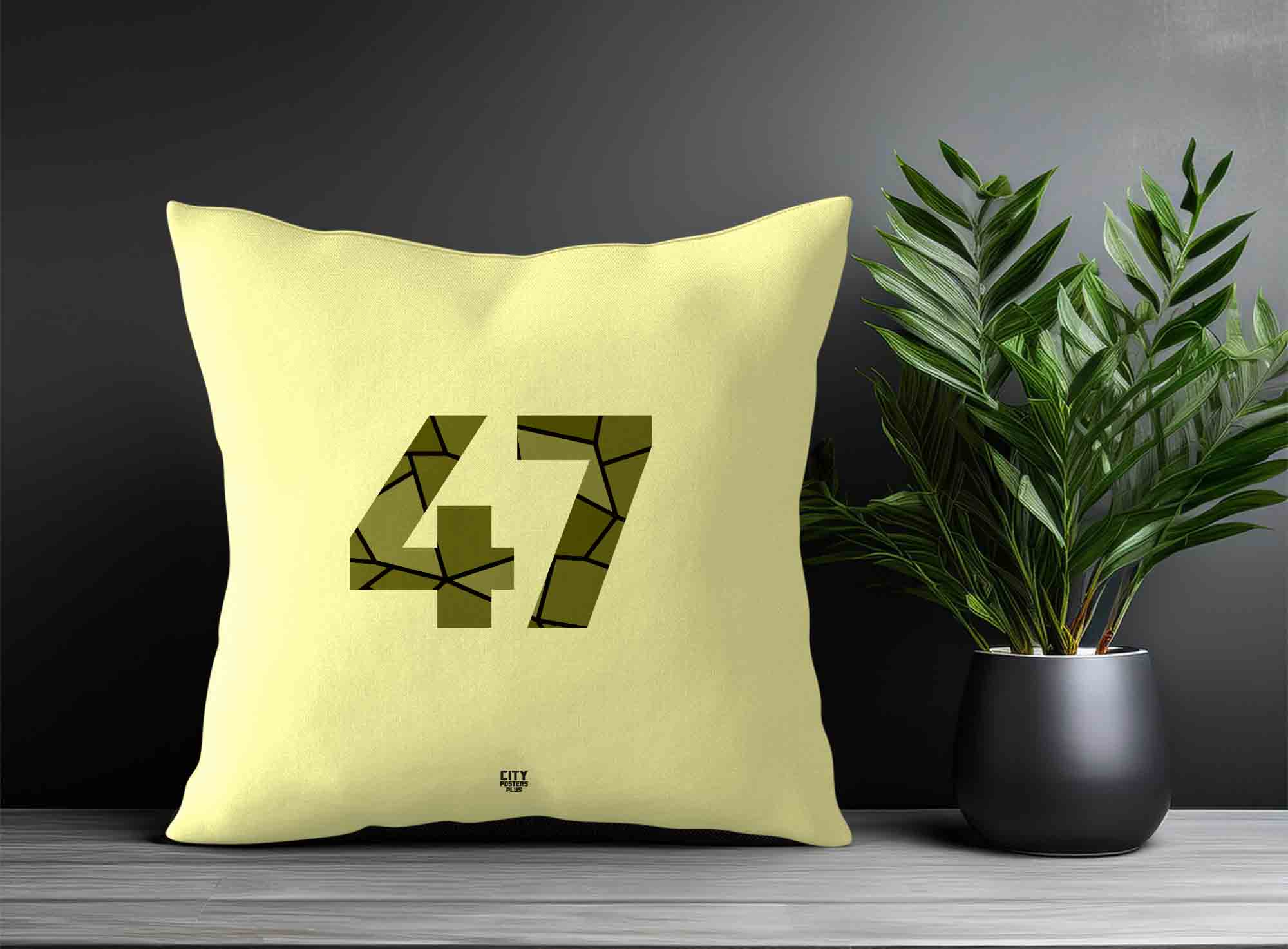 Print Deliver Plus 47 Number Square & Rectangle Pillow Cases