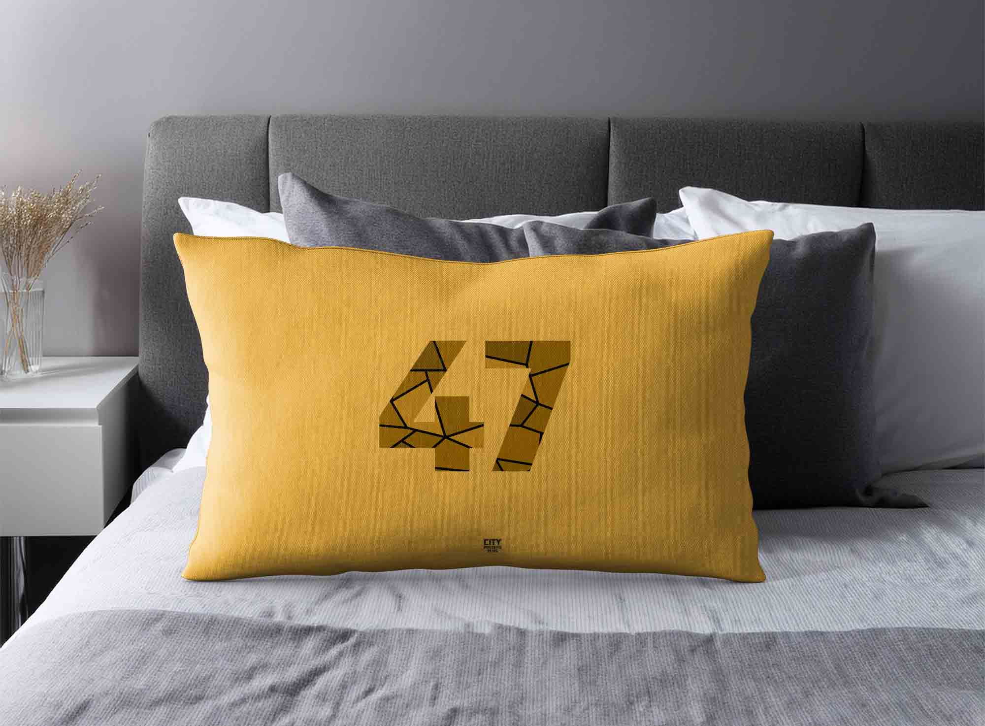 Print Deliver Plus 47 Number Square & Rectangle Pillow Cases image 2