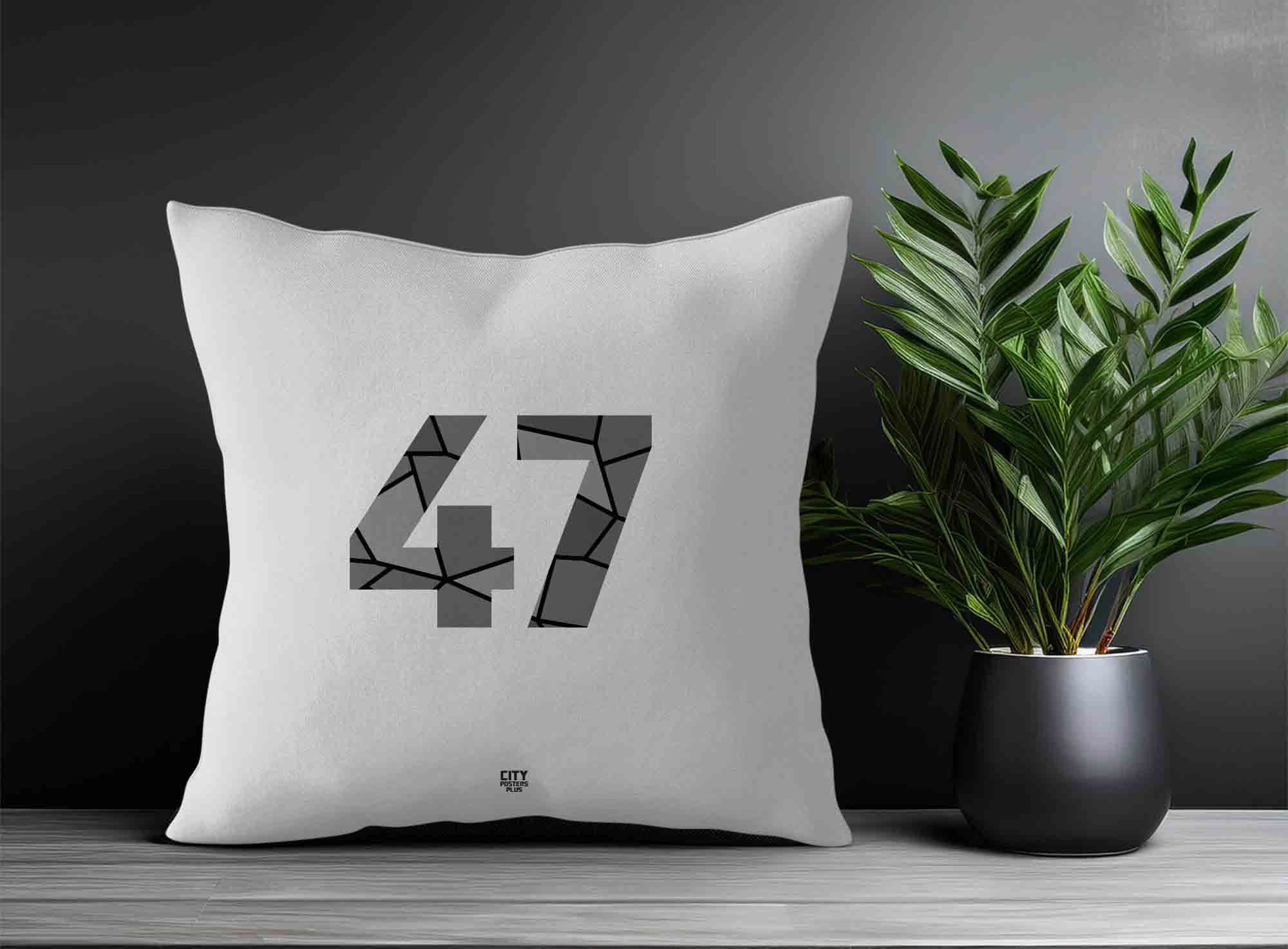 Print Deliver Plus 47 Number Square & Rectangle Pillow Cases