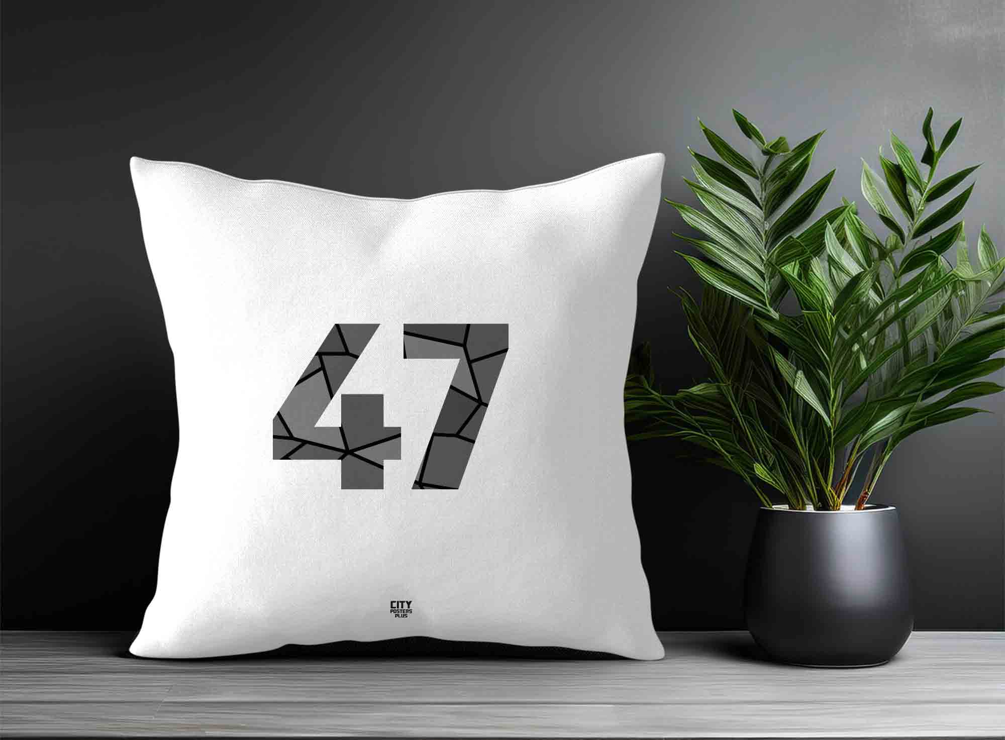 Print Deliver Plus 47 Number Square & Rectangle Pillow Cases