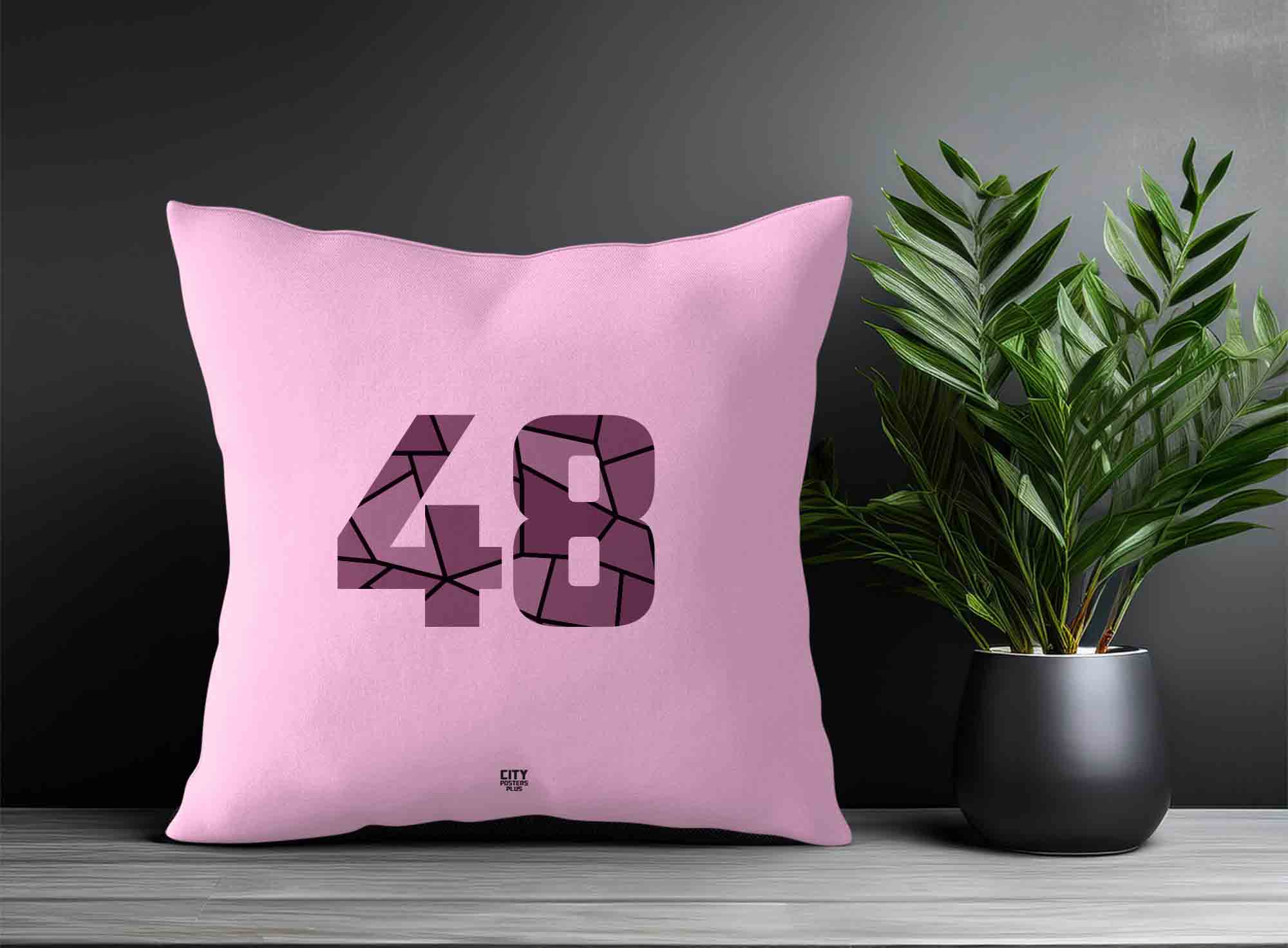 Print Deliver Plus 48 Number Square & Rectangle Pillow Cases