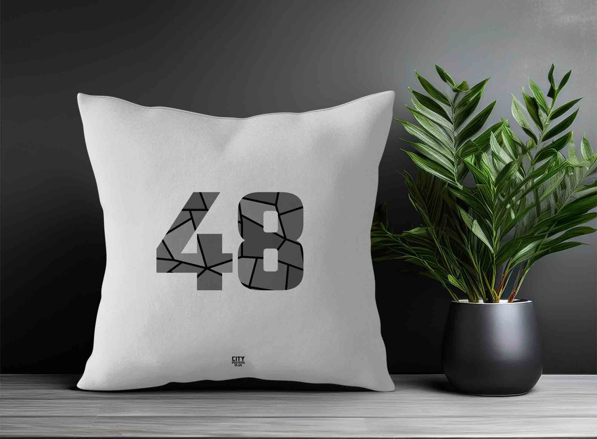 Print Deliver Plus 48 Number Square & Rectangle Pillow Cases