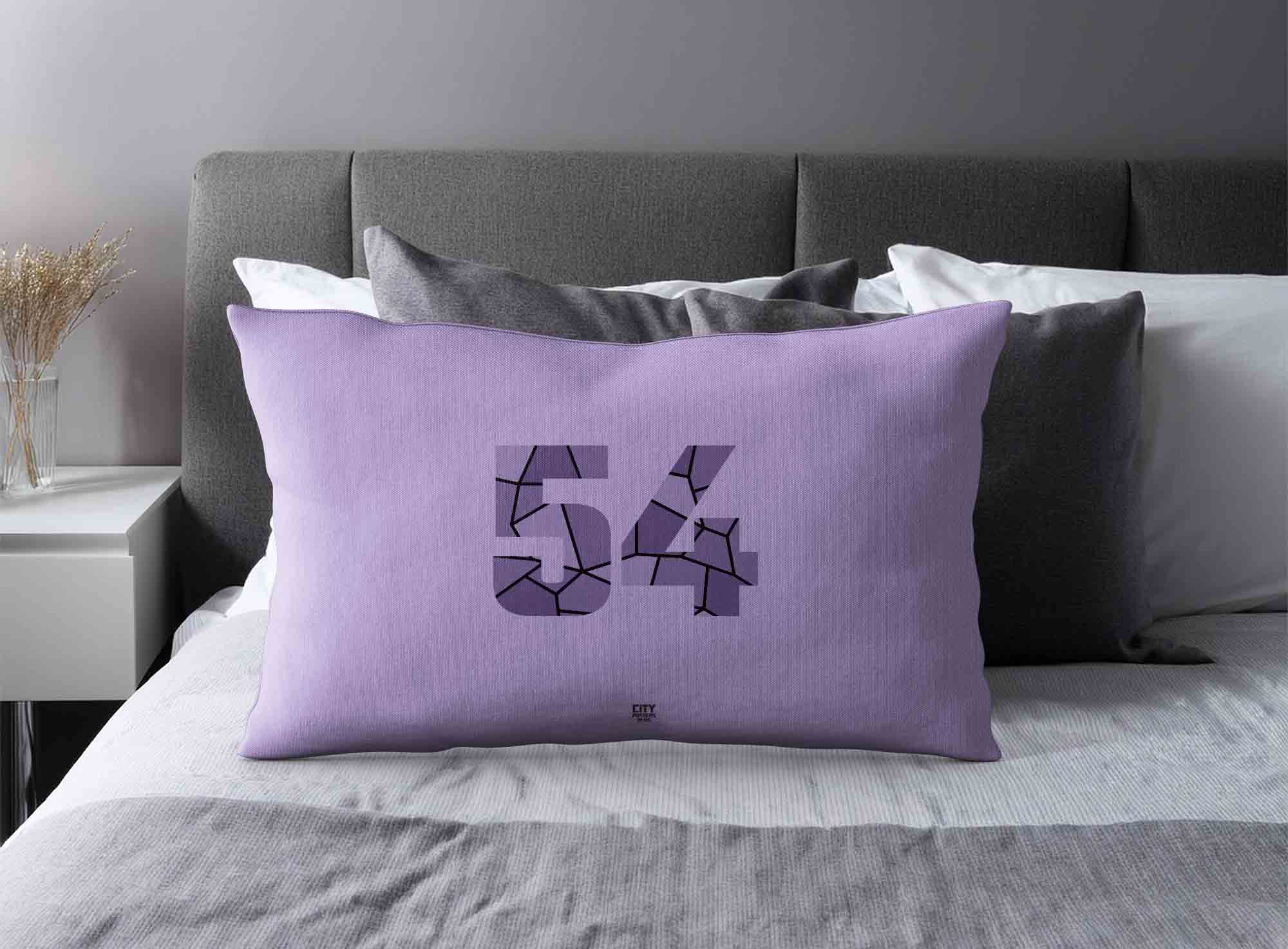 Print Deliver Plus 54 Number Square & Rectangle Pillow Cases image 2