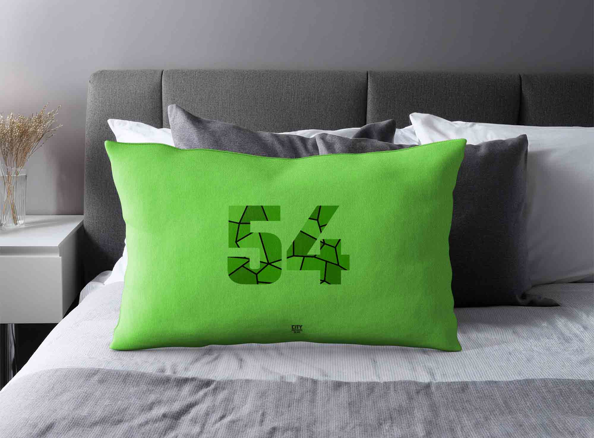 Print Deliver Plus 54 Number Square & Rectangle Pillow Cases image 2