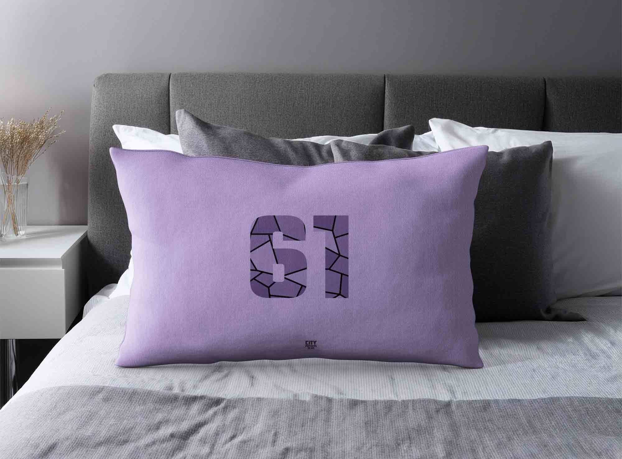 Print Deliver Plus 61 Number Square & Rectangle Pillow Cases image 2
