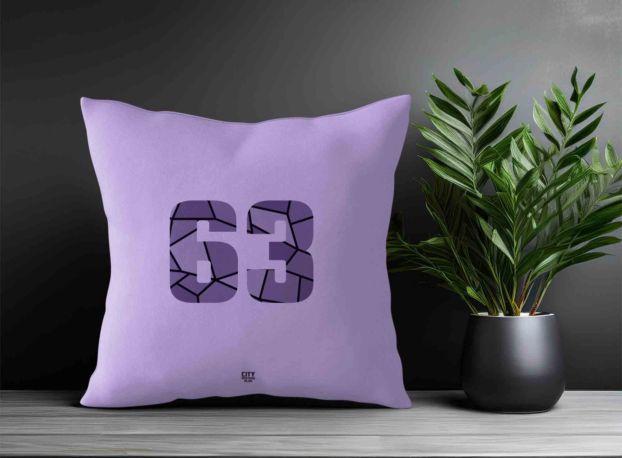 Print Deliver Plus 63 Number Square & Rectangle Pillow Cases