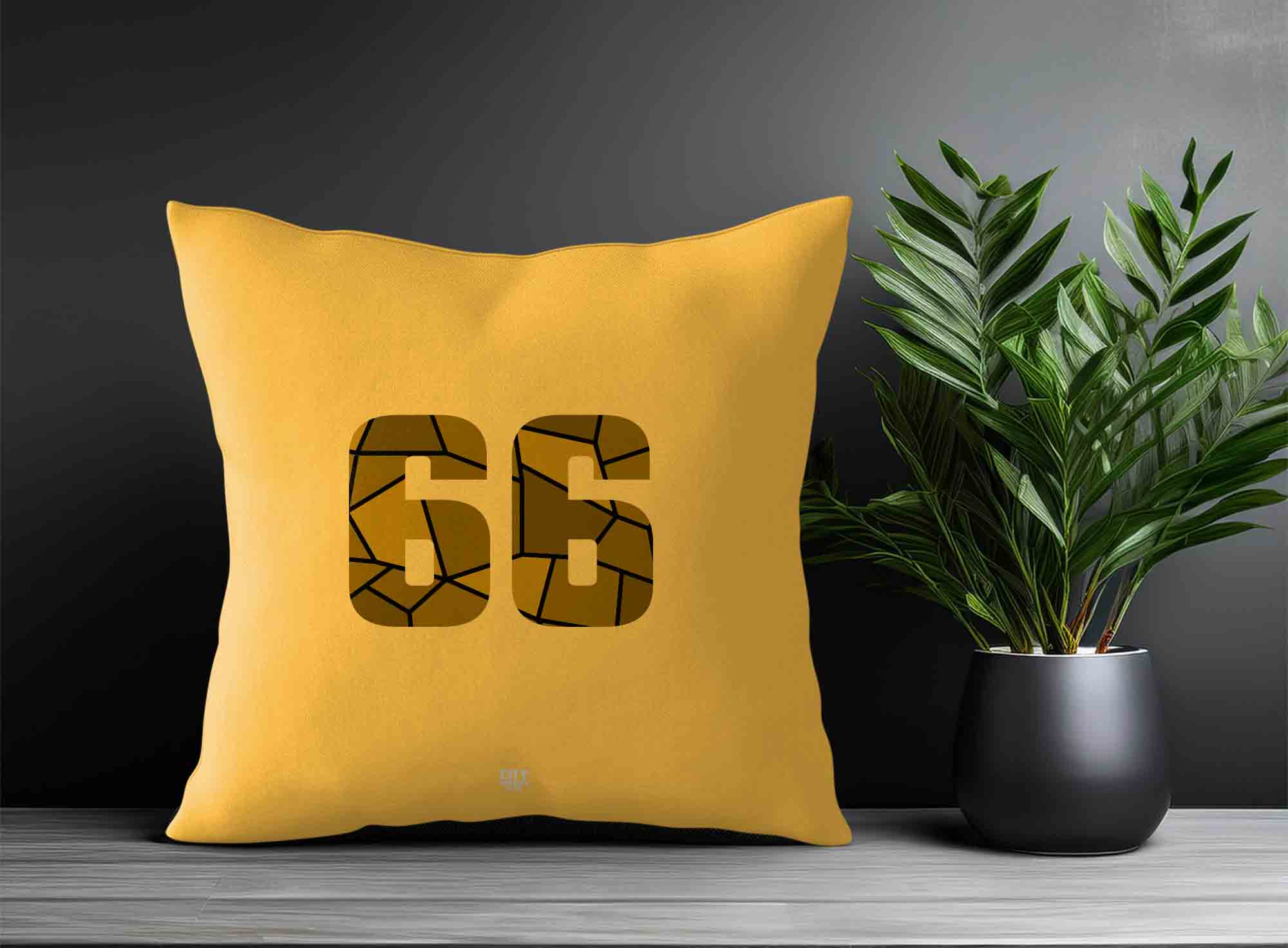 Print Deliver Plus 66 Number Square & Rectangle Pillow Cases