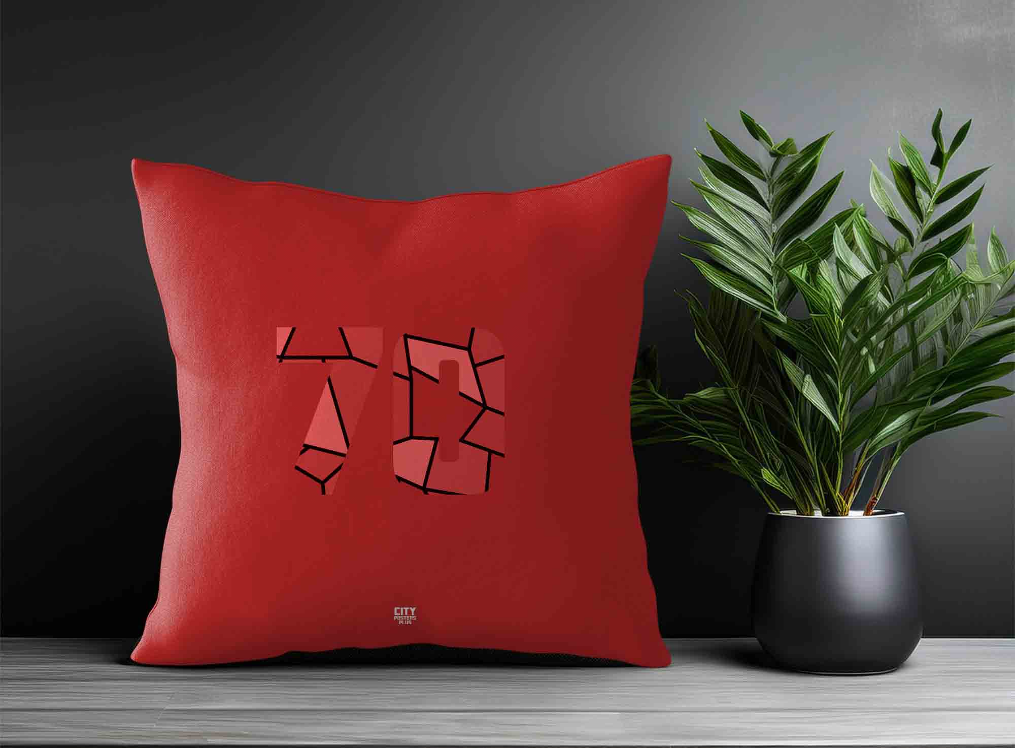 Print Deliver Plus 70 Number Square & Rectangle Pillow Cases