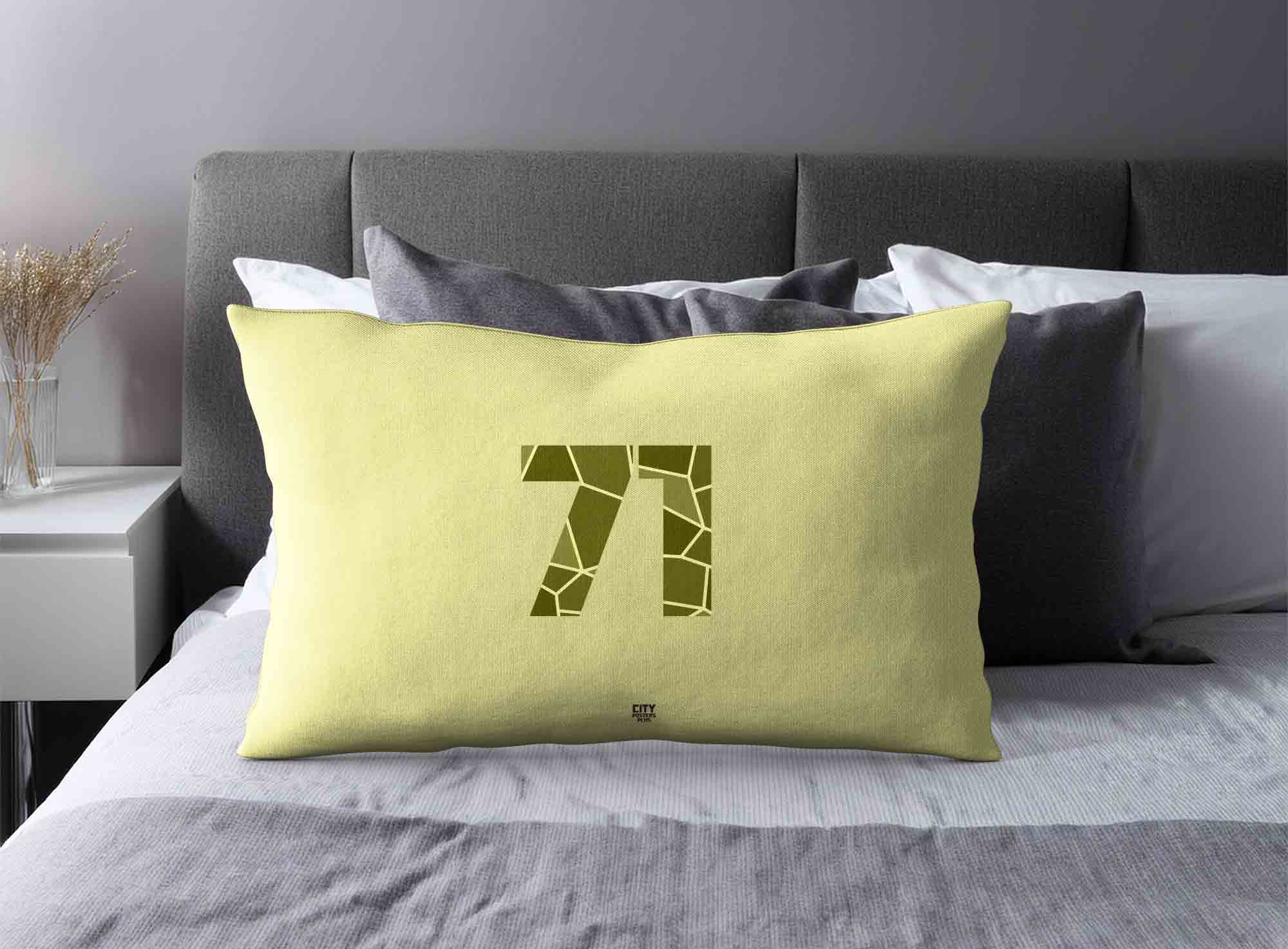 Print Deliver Plus 71 Number Square & Rectangle Pillow Cases image 2