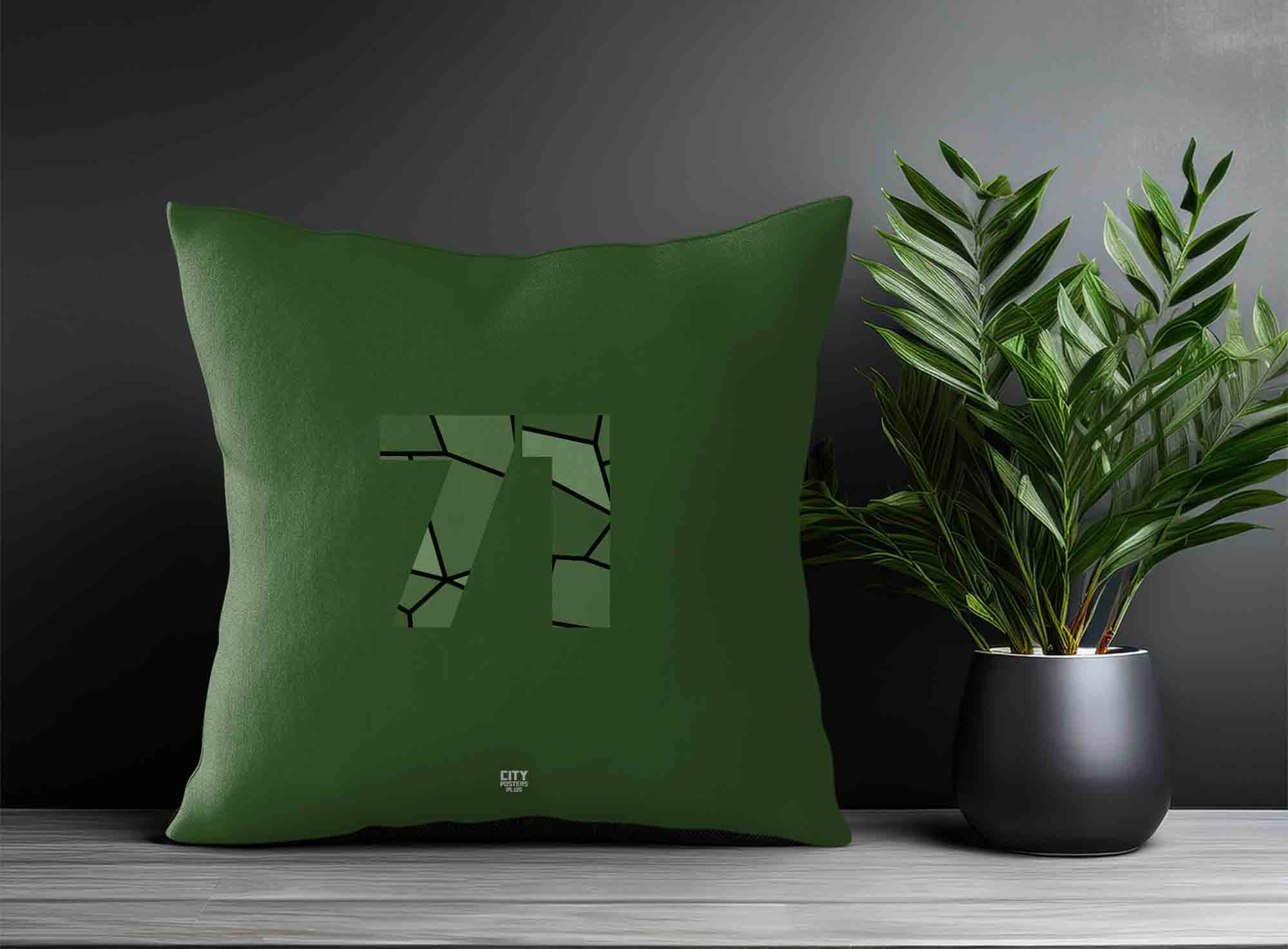 Print Deliver Plus 71 Number Square & Rectangle Pillow Cases