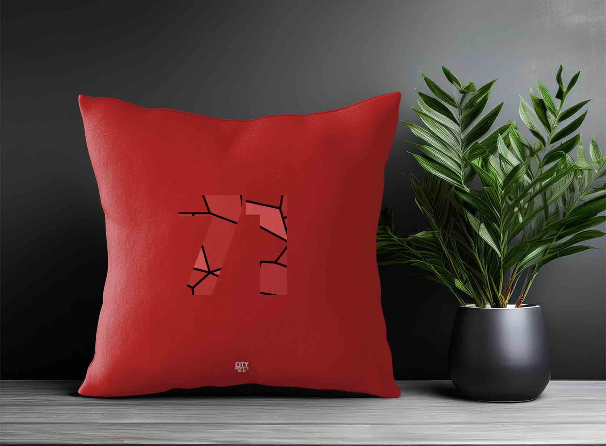 Print Deliver Plus 71 Number Square & Rectangle Pillow Cases