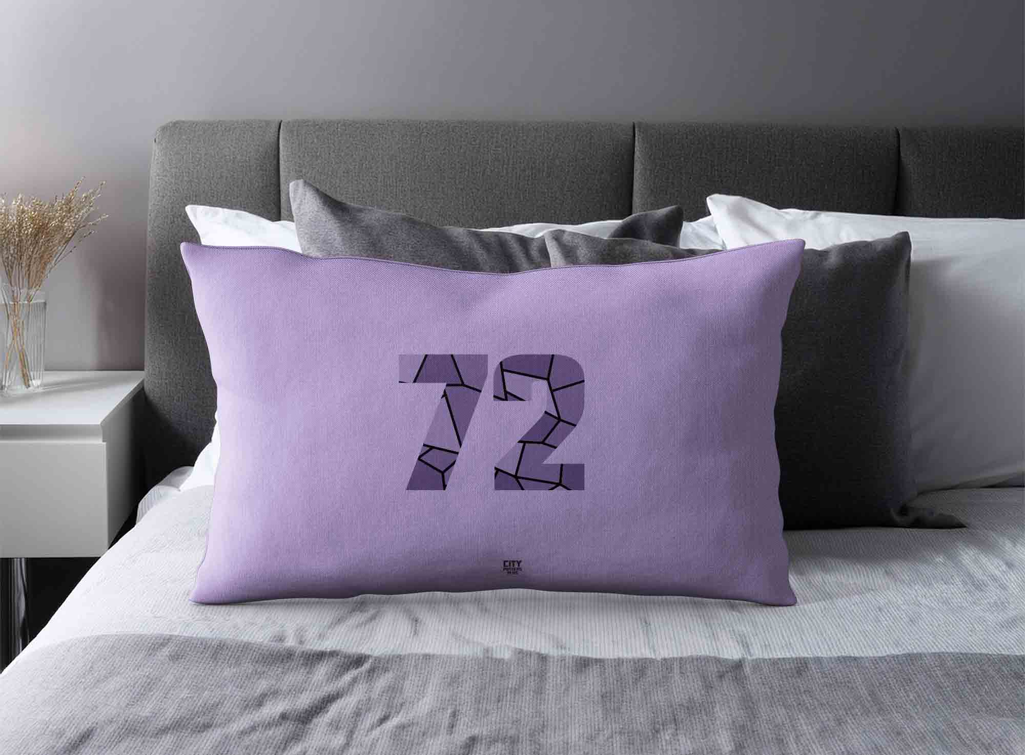 Print Deliver Plus 72 Number Square & Rectangle Pillow Cases image 2