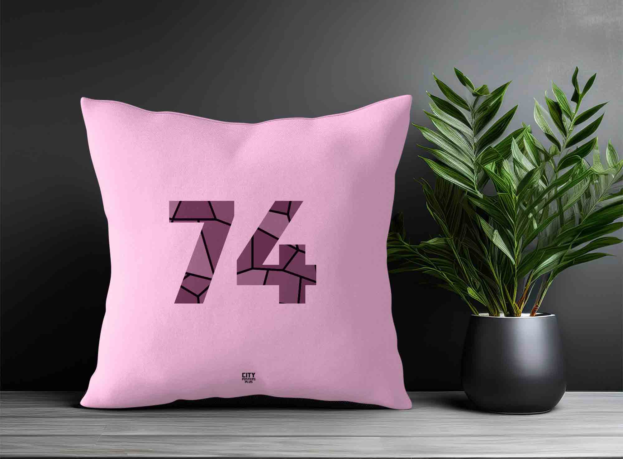 Print Deliver Plus 74 Number Square & Rectangle Pillow Cases