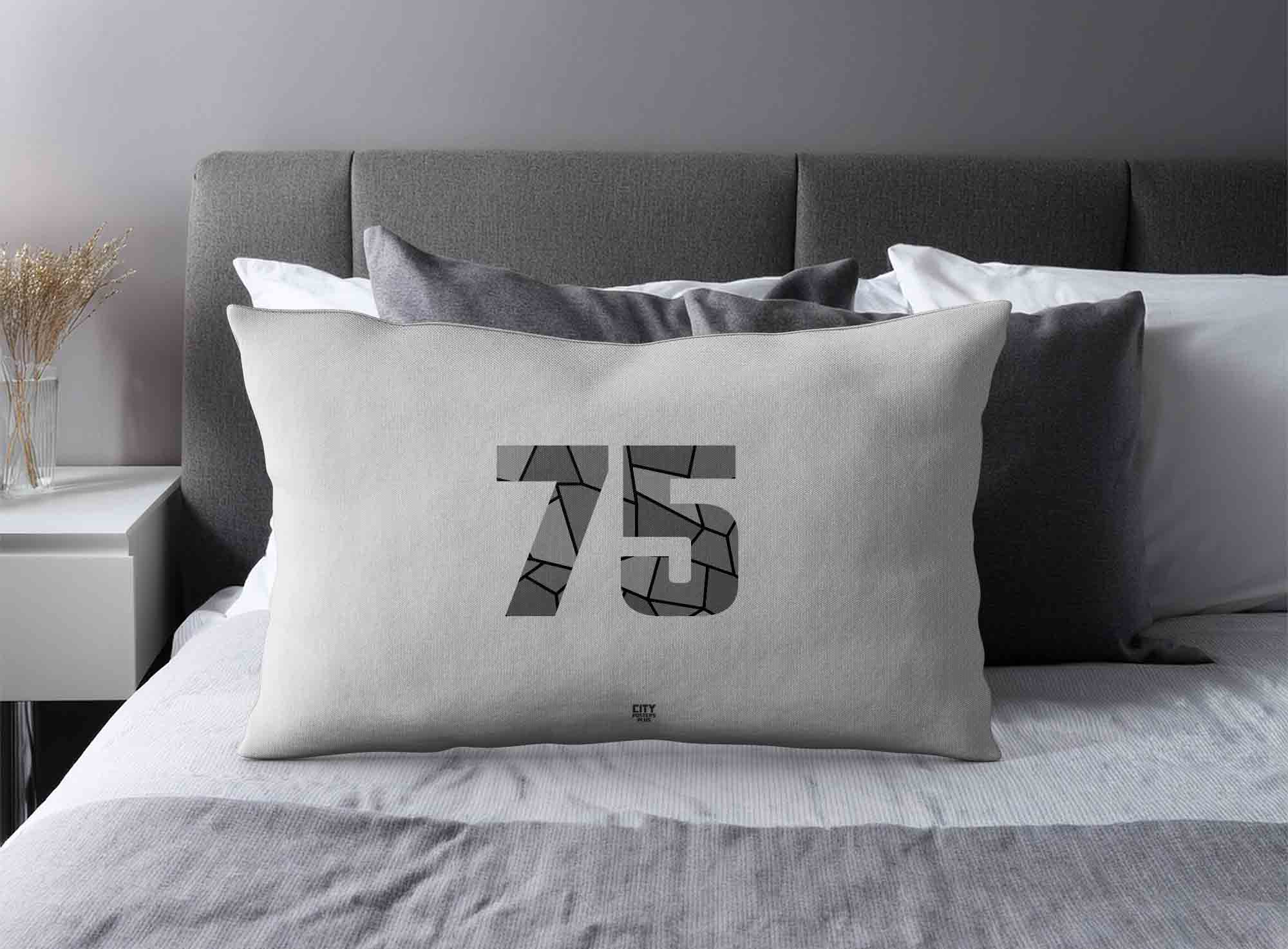 Print Deliver Plus 75 Number Square & Rectangle Pillow Cases image 2